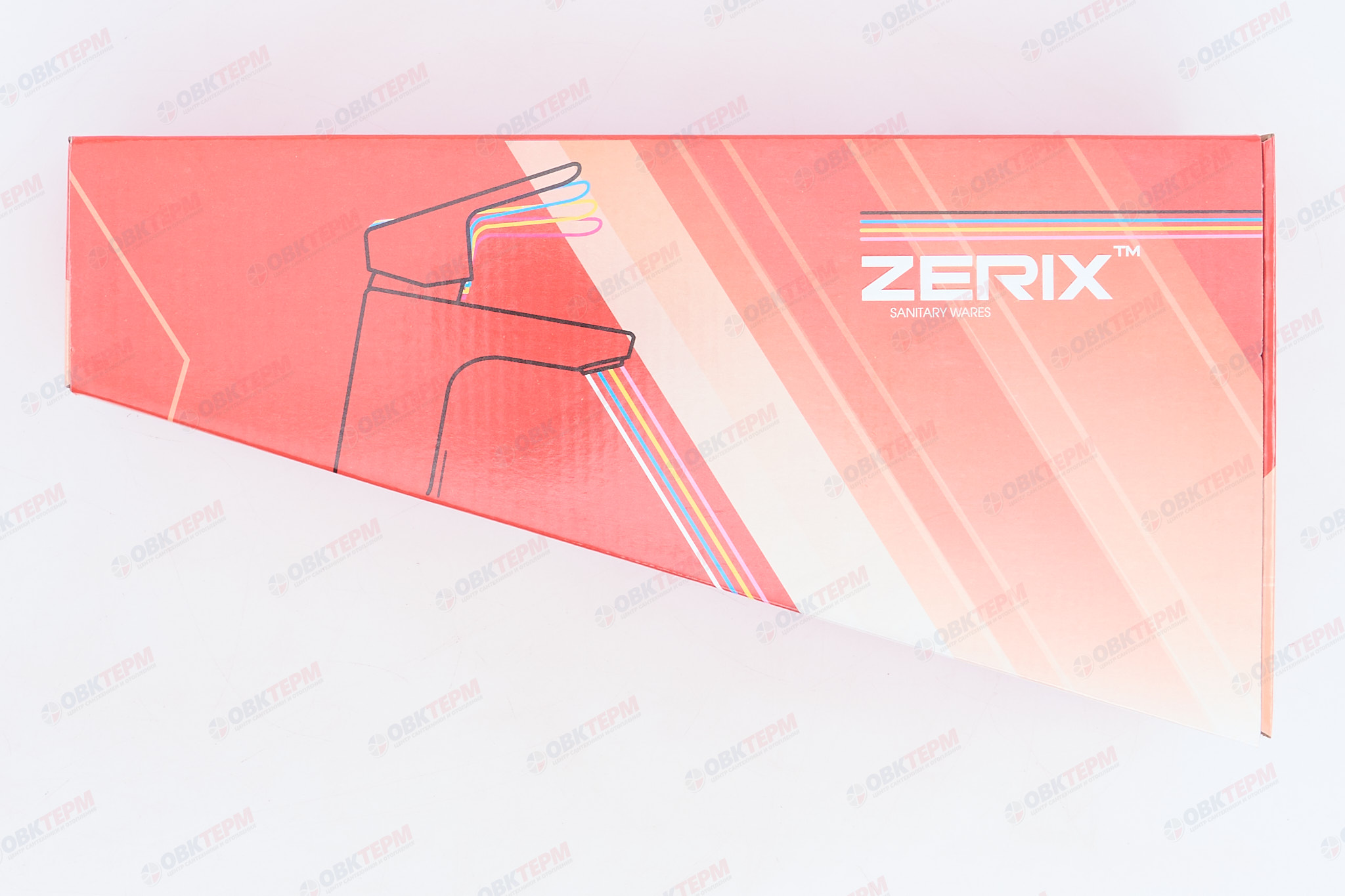 Смеситель д/ванны ZERIX JXD6 135 Ø40  (10 шт/ящ) - миниатюра №7