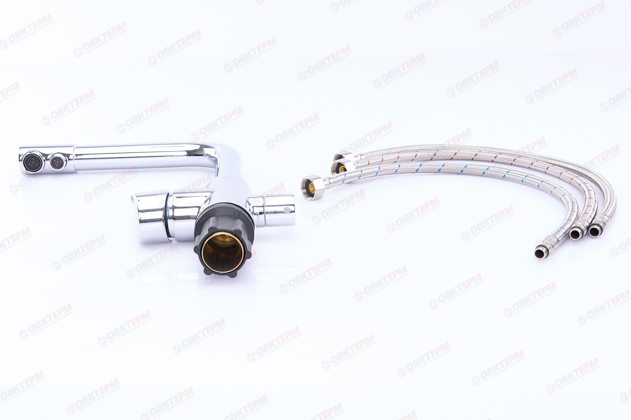 Смеситель д/кухни под ФИЛЬТР ZERIX KAN-021 (LR4055-3) Ø35 (10 шт/ящ) - миниатюра №5