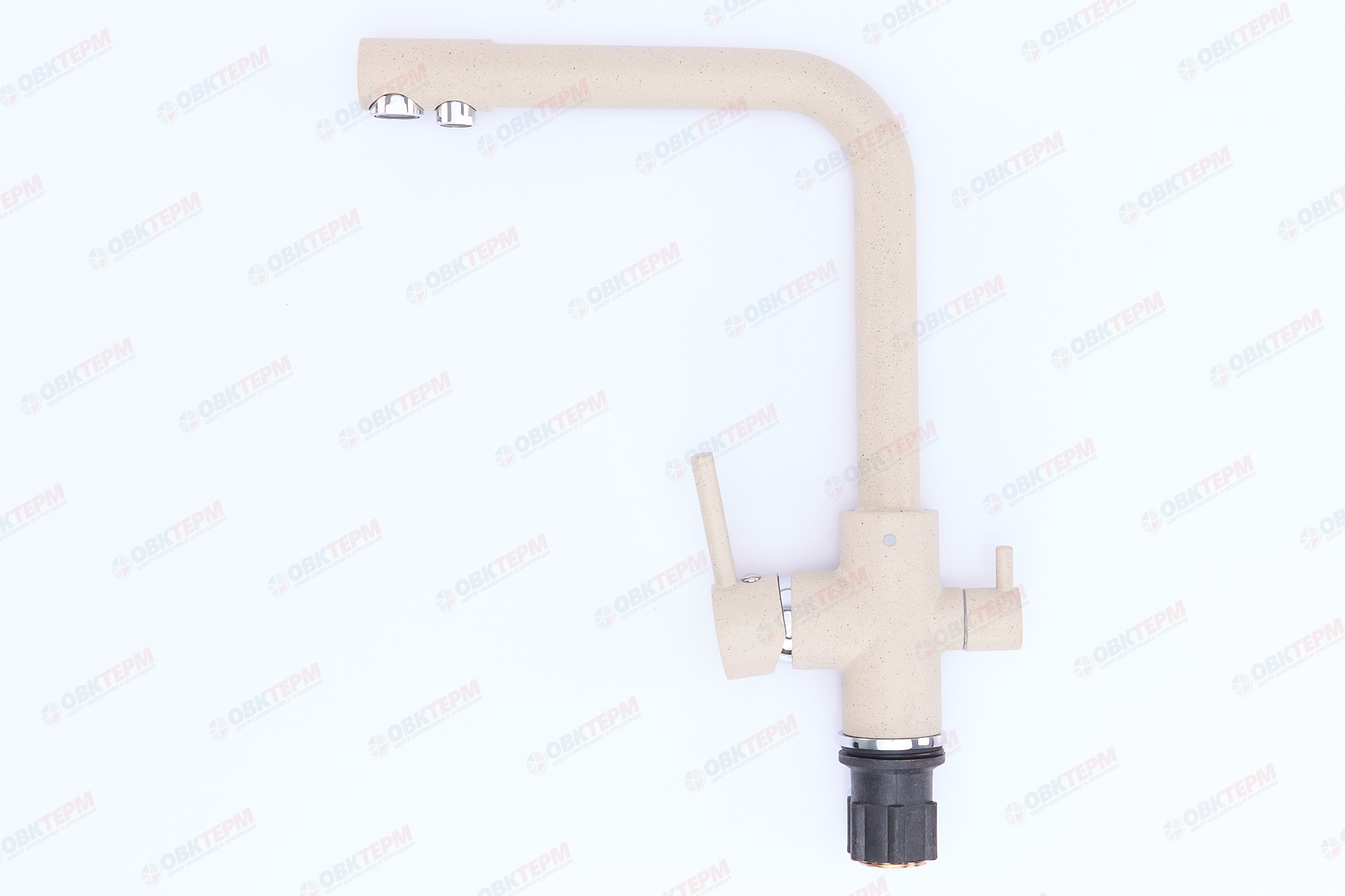 Смеситель д/кухни под ФИЛЬТР ZERIX KAN-021 BEIGE (LR4055K-3) Ø35  (10 шт/ящ) - Изображение №4