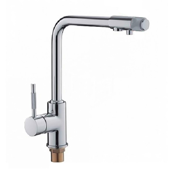 Смеситель д/кухни под ФИЛЬТР ZERIX MAN-021 (LR4155-3) Ø35  (10 шт/ящ) - Изображение №1