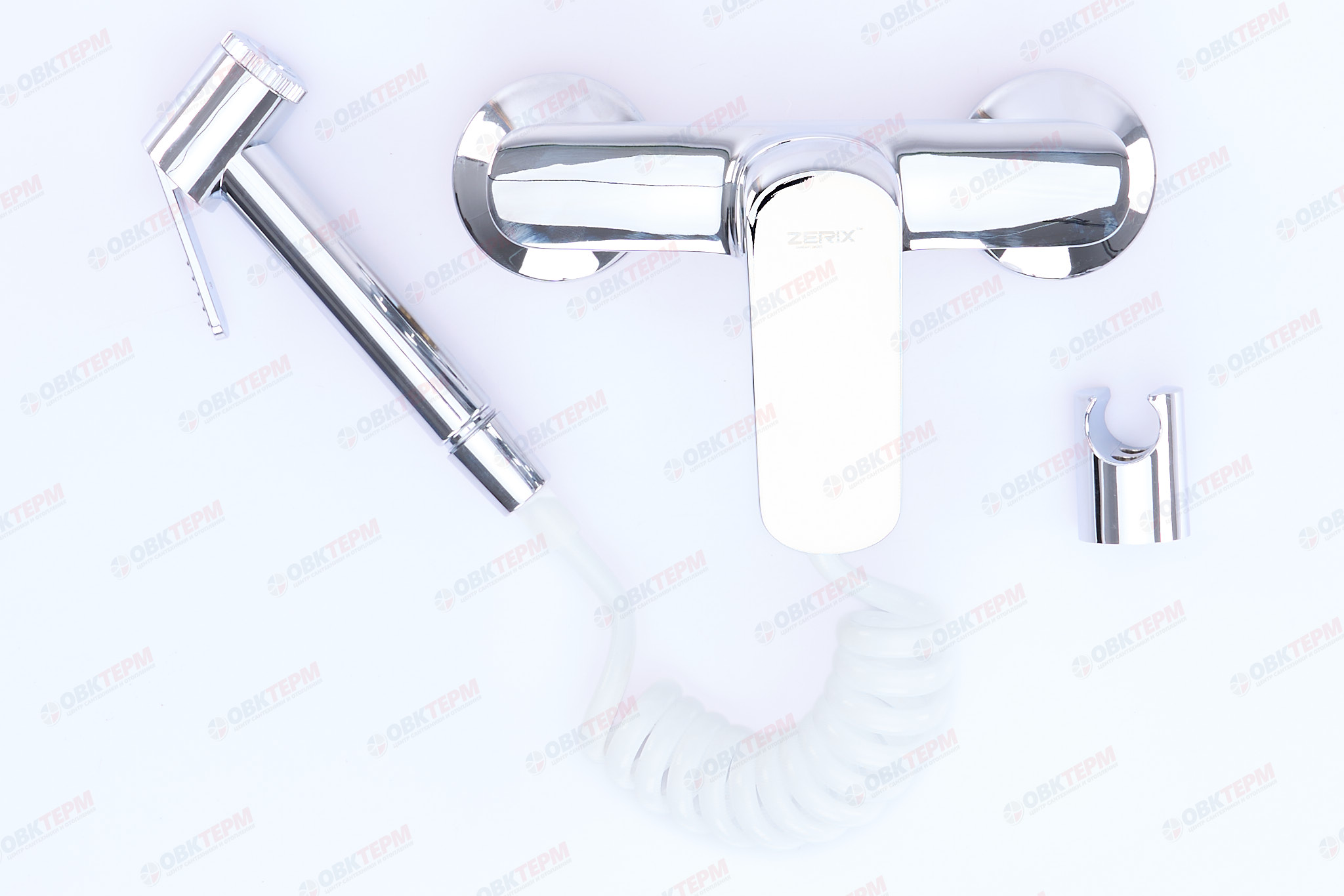 Смеситель с гигиеническим душем ZERIX LR5244 Ø40  (TAP-003 BIDET) настенный (10 шт/ящ) - Изображение №3