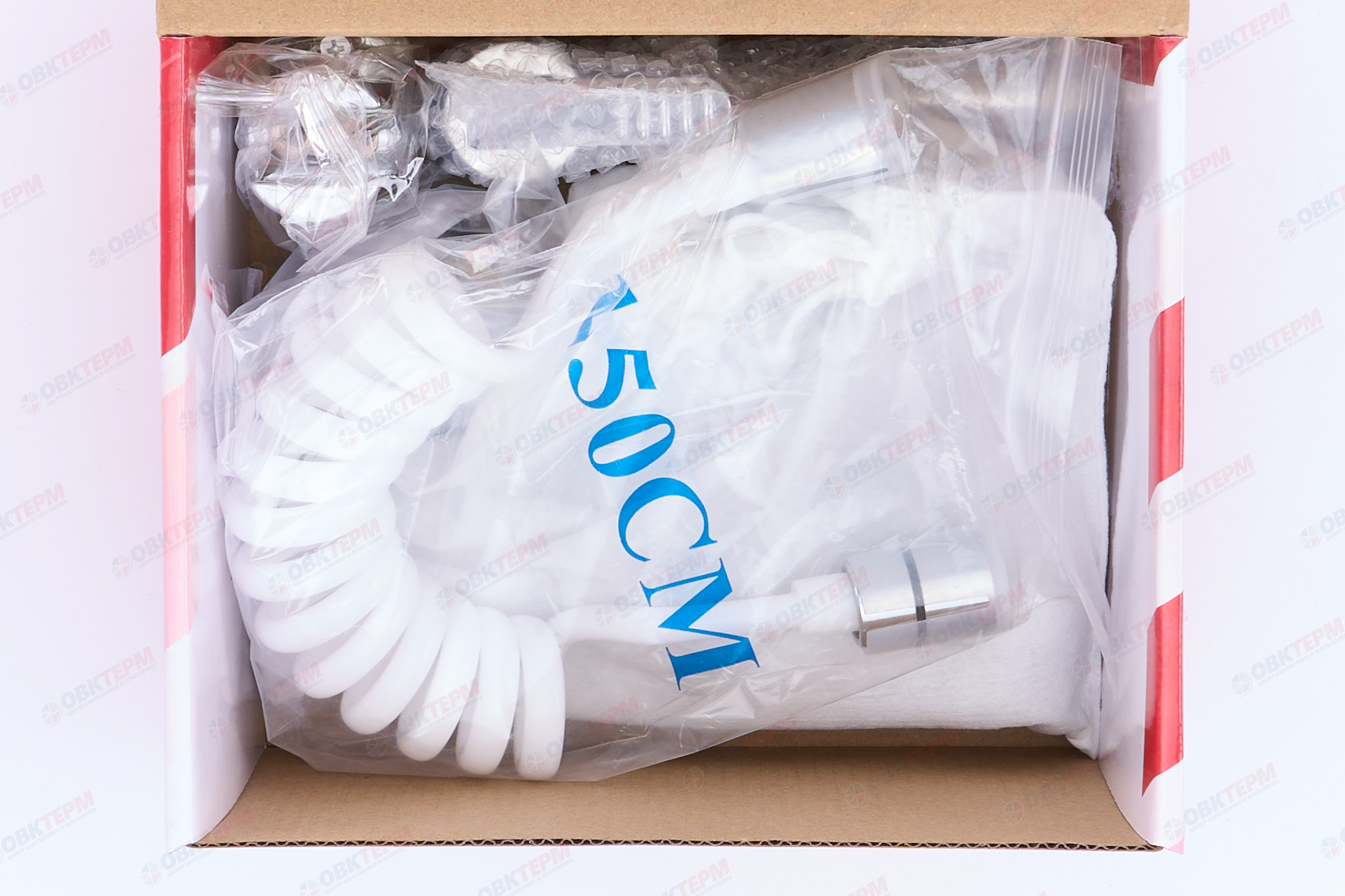 Смеситель с гигиеническим душем ZERIX LR5244 Ø40  (TAP-003 BIDET) настенный (10 шт/ящ) - миниатюра №6