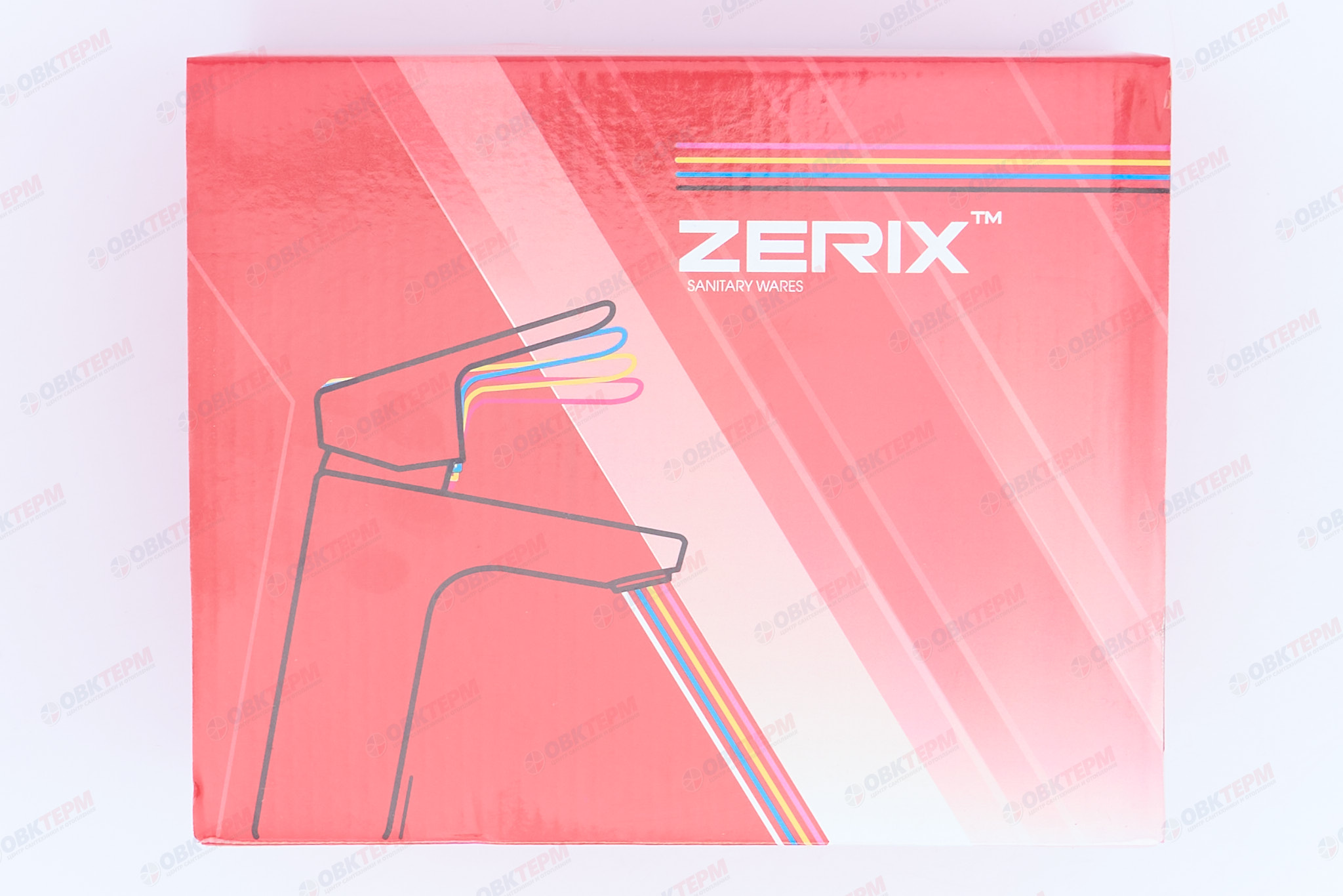 Смеситель с гигиеническим душем ZERIX LR5244 Ø40  (TAP-003 BIDET) настенный (10 шт/ящ) - миниатюра №7