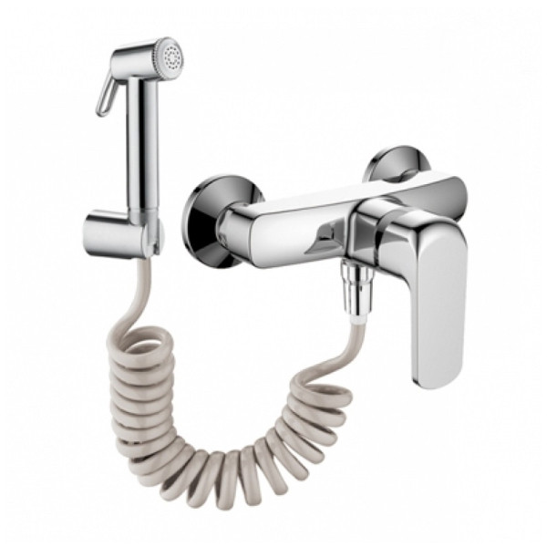 Смеситель с гигиеническим душем ZERIX LR5244 Ø40  (TAP-003 BIDET) настенный (10 шт/ящ) - Изображение №1