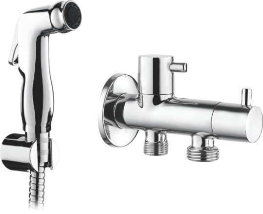 Смеситель с гигиеническим душем ZERIX BIDET-002 Ø35  (10 шт/ящ) - Изображение №1