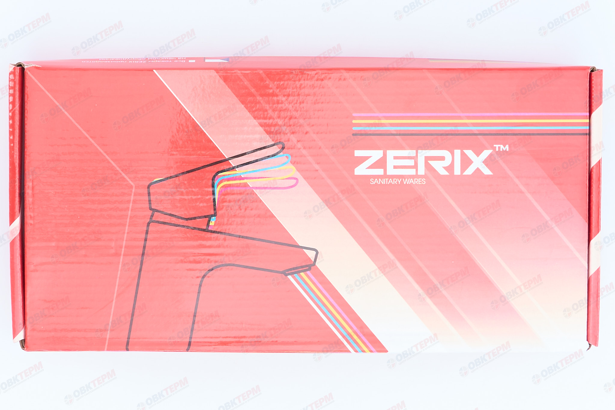 Смеситель д/кухни нерж/сталь REFLECTOR ZERIX TOR-011 (БЕЛЫЙ) 10 шт/ящ - миниатюра №7