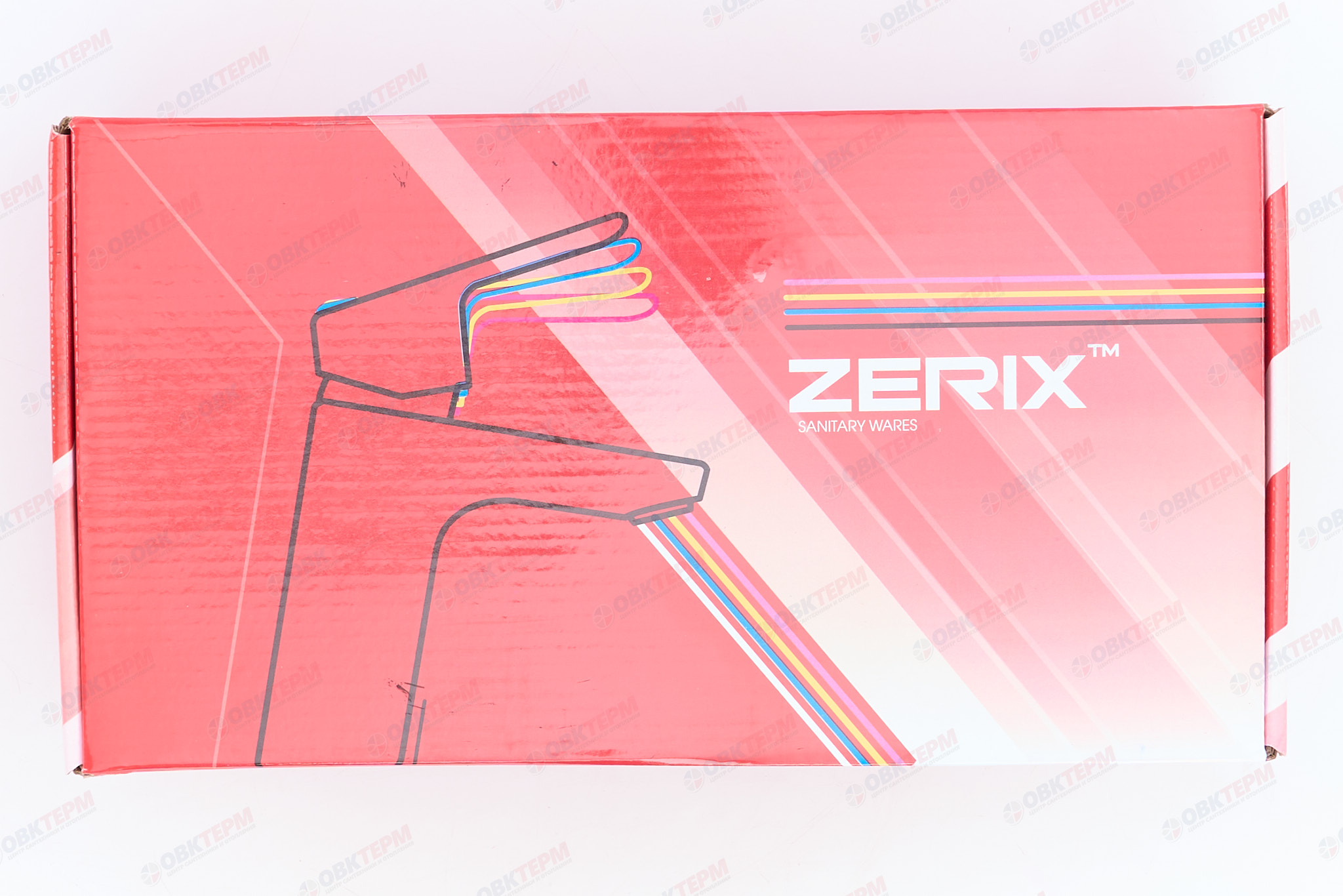 Смеситель д/ванны ZERIX  (AMG-006 EURO)  LR82270 (10 шт/ящ) - миниатюра №8