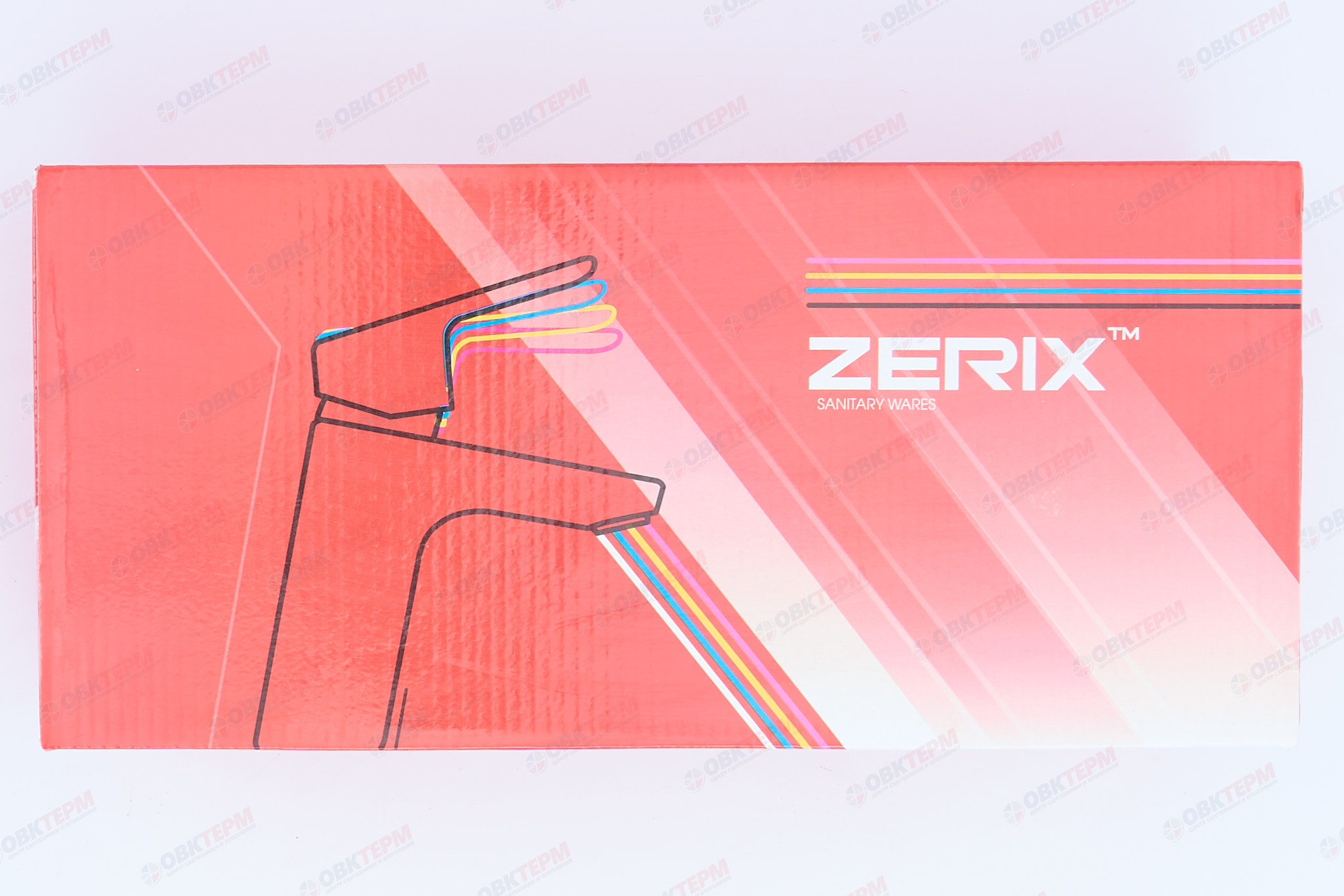 Смеситель д/ванны буксовый ZERIX ETF-006 EURO (LR82587) (10 шт/ящ) - Изображение №5