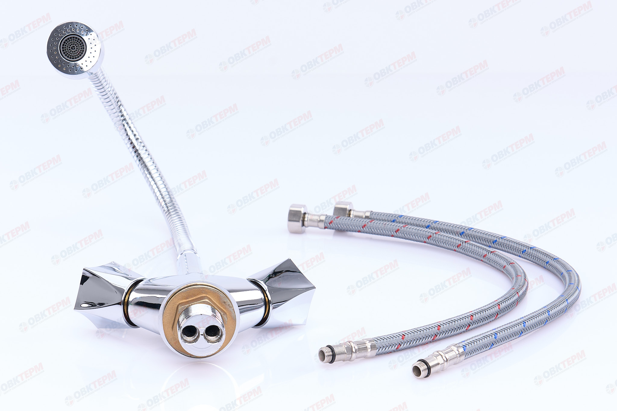 Смеситель д/кухни буксовый ZERIX FAR-011 REFLECTOR (LR84309) ГАЙКА (20 шт/ящ) - Изображение №4