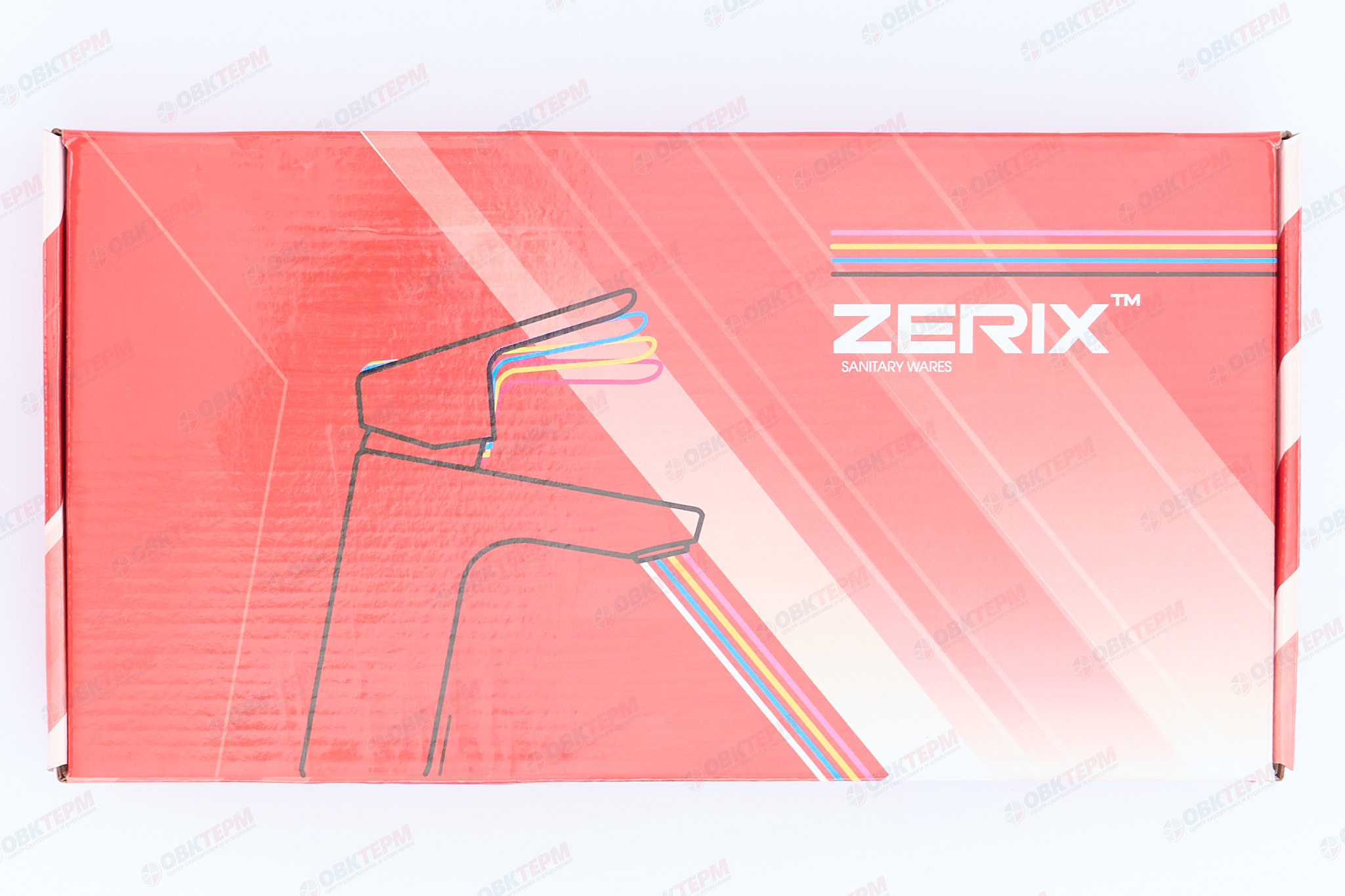 Смеситель д/кухни буксовый ZERIX FAR-011 REFLECTOR (LR84309) ГАЙКА (20 шт/ящ) - миниатюра №6