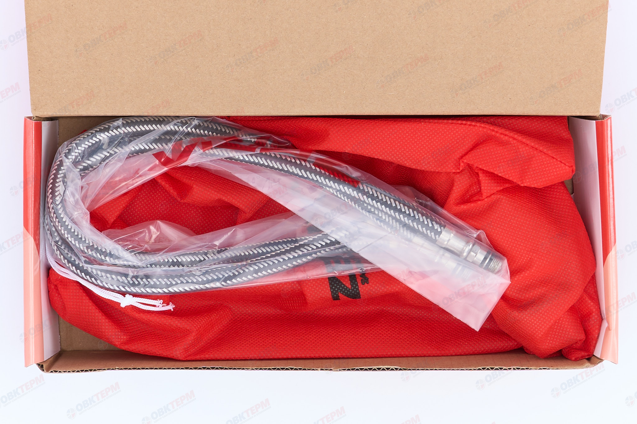 Смеситель д/умывальника локтевой ZERIX PED-A 127 (Ø40, длинный гусак 20 см, на гайке) (10 шт/ящ) - миниатюра №7