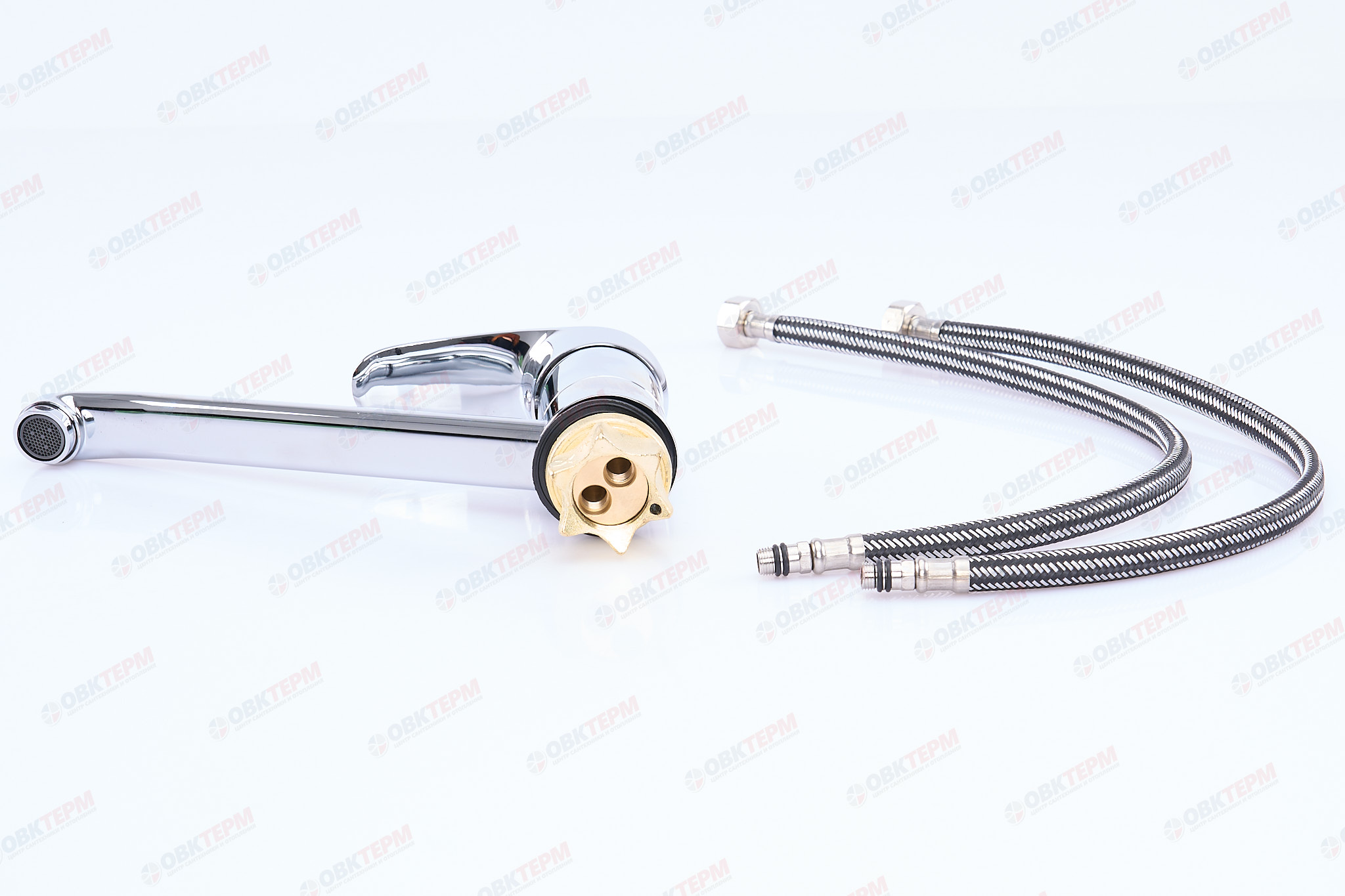 Смеситель д/кухни ZERIX PED-A 135 Ø40 на ГАЙКЕ   (10 шт/ящ) - Изображение №5