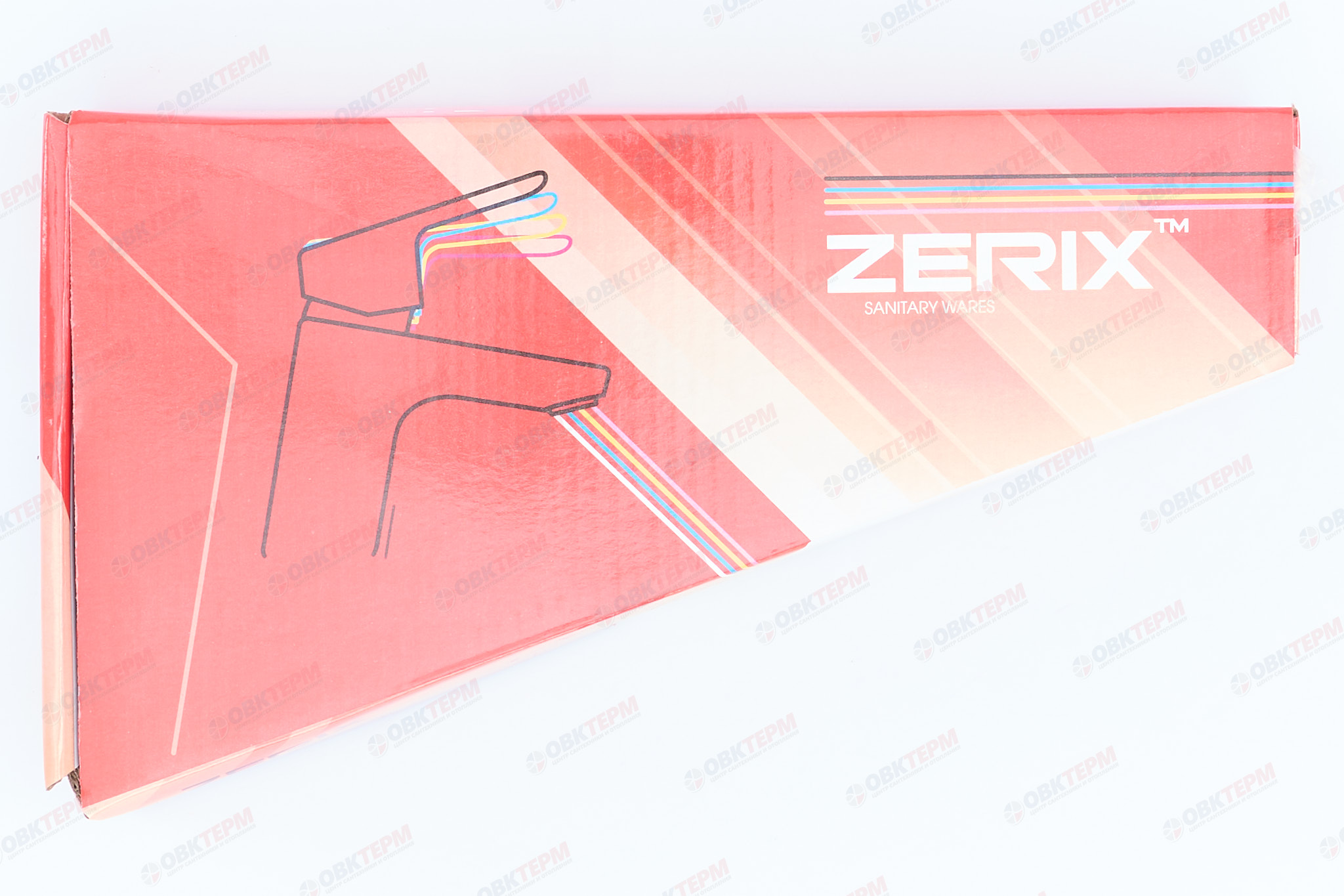 Смеситель д/кухни ZERIX PED-A 135 Ø40 на ГАЙКЕ   (10 шт/ящ) - миниатюра №7