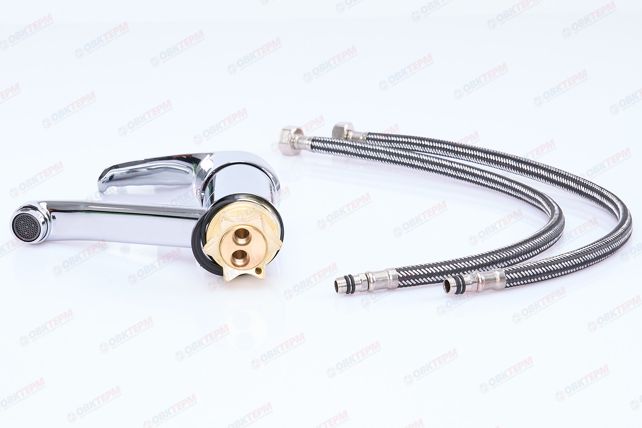 Смеситель д/кухни ZERIX PED-B 135 Ø40 на ГАЙКЕ   (10 шт/ящ) - Изображение №4