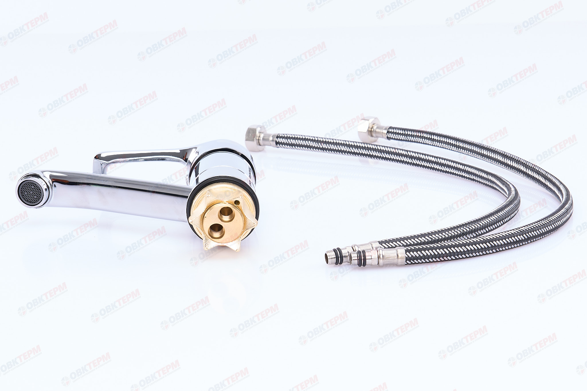 Смеситель д/кухни ZERIX PED-B 181 Ø40 на ГАЙКЕ   (10 шт/ящ) - миниатюра №4