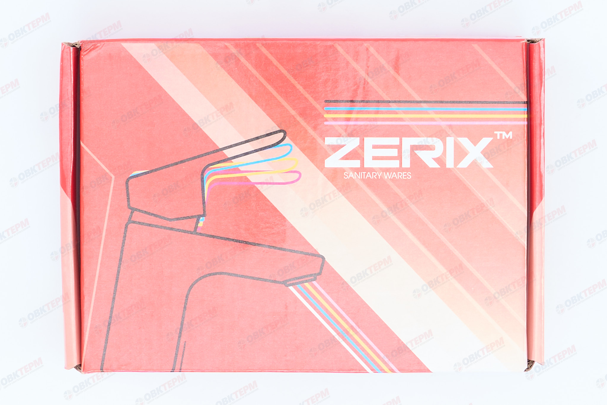 Смеситель д/кухни ZERIX PED-B 181 Ø40 на ГАЙКЕ   (10 шт/ящ) - миниатюра №7