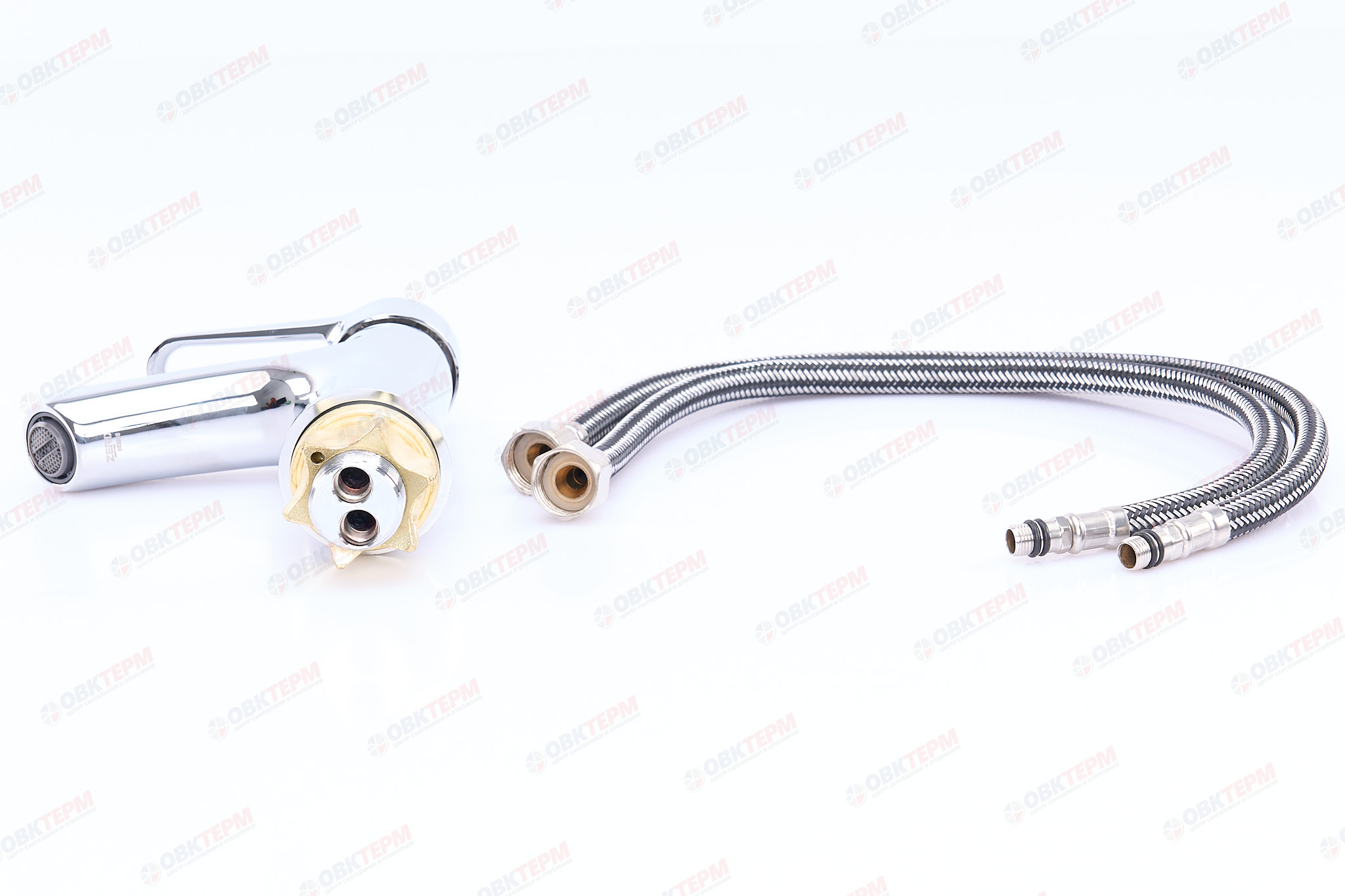 Смеситель д/умывальника ZERIX PUD1 045 Ø40 ГАЙКА (10 шт/ящ) - Изображение №5