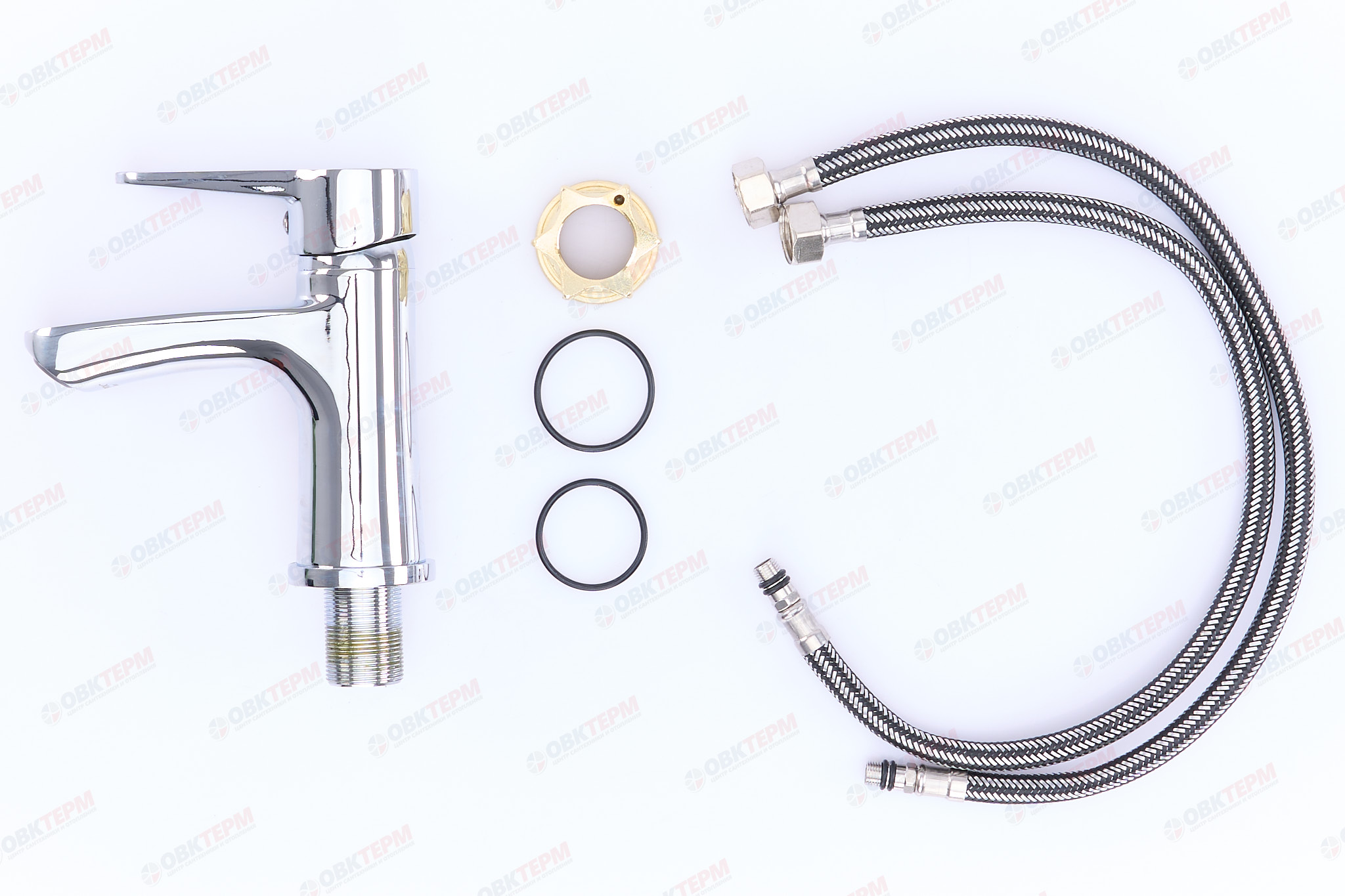 Смеситель д/умывальника ZERIX PUD1 А146 Ø40 ГАЙКА (10 шт/ящ) - Изображение №4