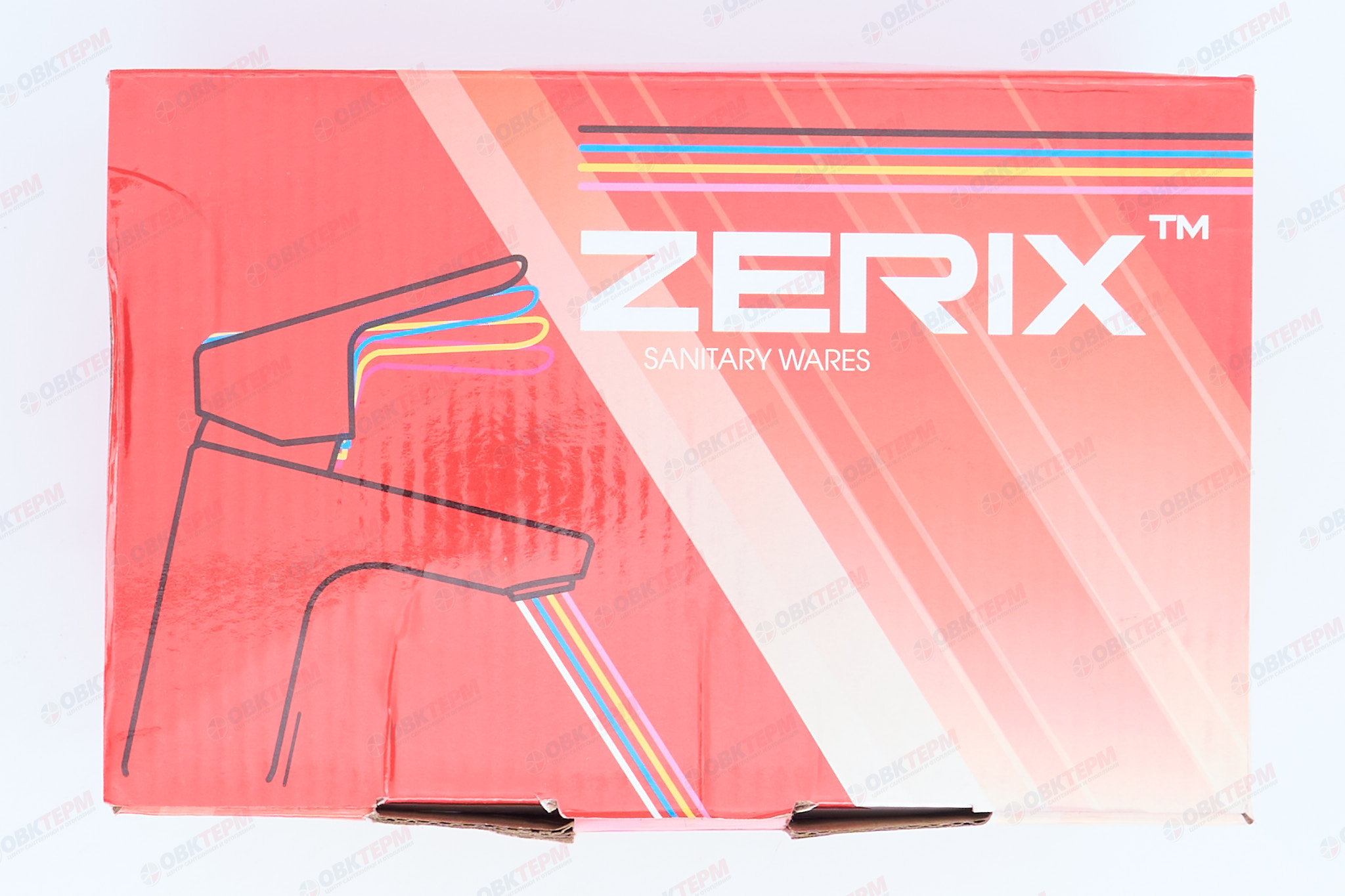 Смеситель д/ванны корот. ZERIX SEO 279 Ø40  (10 шт/ящ) - миниатюра №7