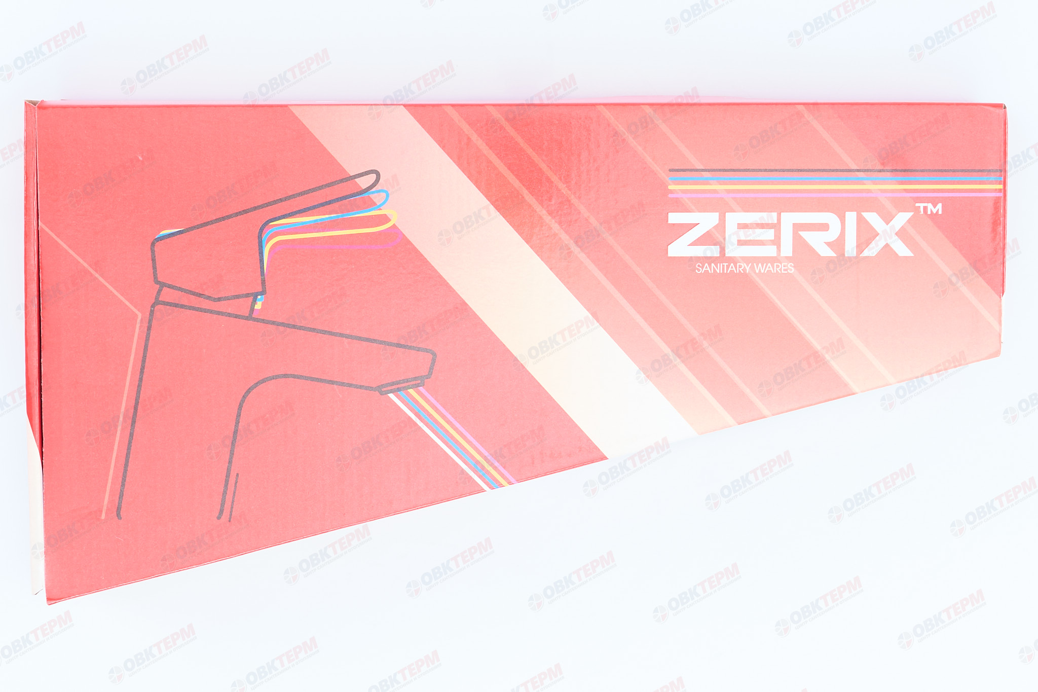 Смеситель д/кухни REFLECTOR ZERIX SOP7 045 Ø40 BLACK ГАЙКА  (10 шт/ящ) - миниатюра №6