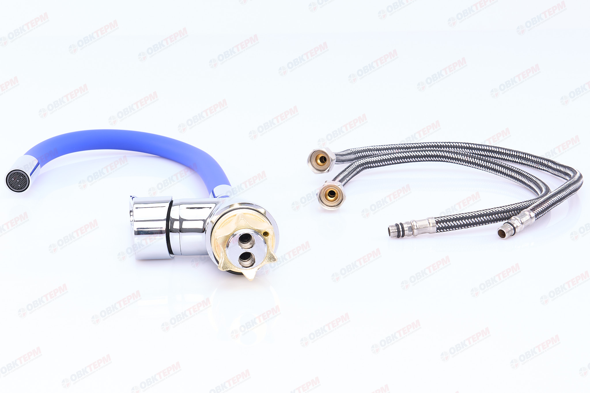 Смеситель д/кухни REFLECTOR ZERIX SOP7 045 Ø40 BLUE ГАЙКА (10 шт/ящ) - миниатюра №4