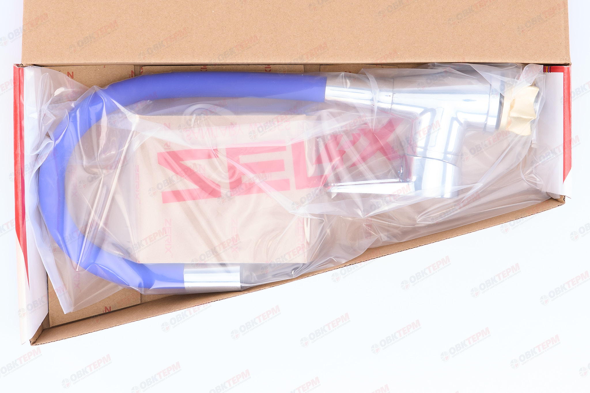 Смеситель д/кухни REFLECTOR ZERIX SOP7 045 Ø40 BLUE ГАЙКА (10 шт/ящ) - миниатюра №5