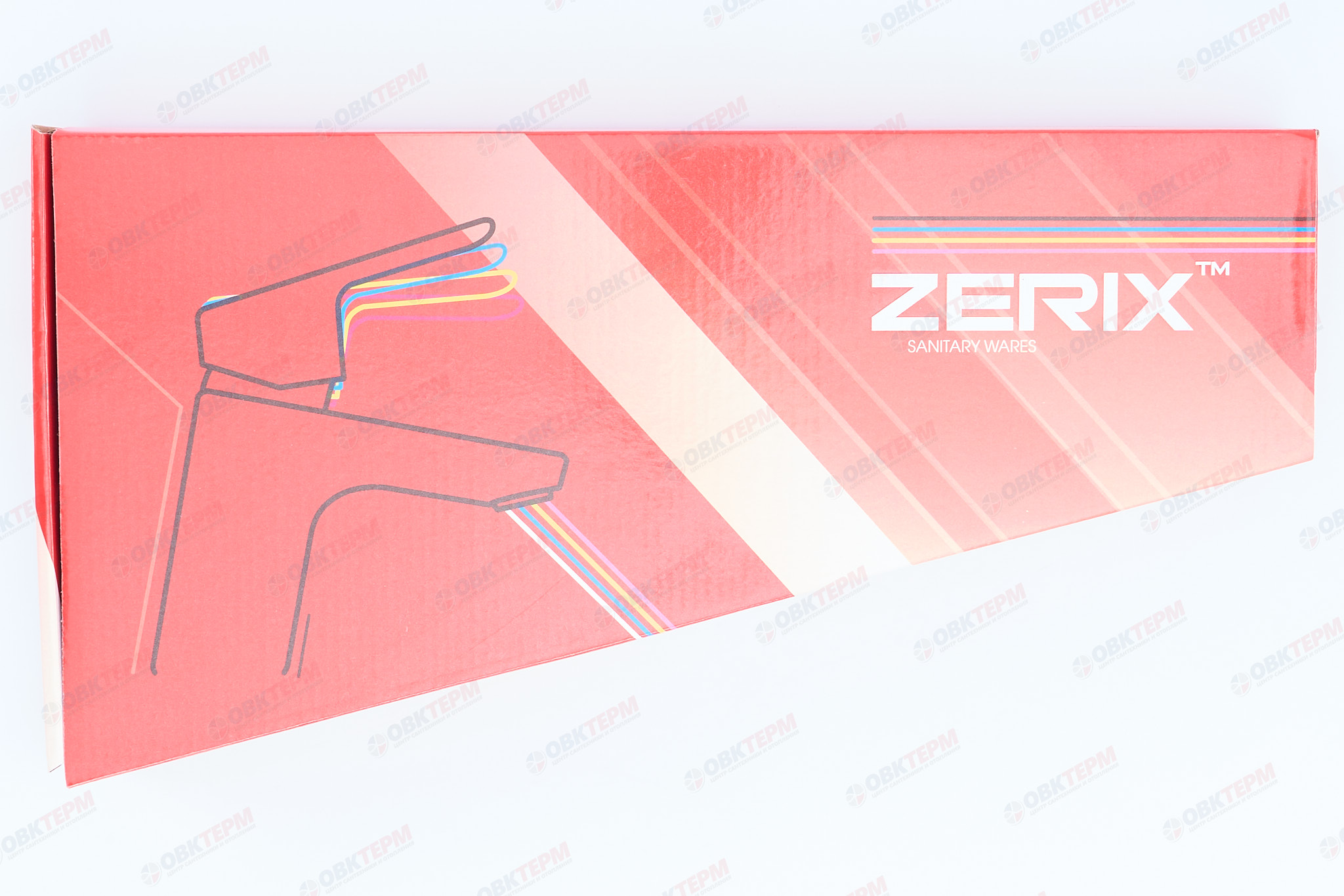 Смеситель д/кухни REFLECTOR ZERIX SOP7 045 Ø40 BLUE ГАЙКА (10 шт/ящ) - миниатюра №6