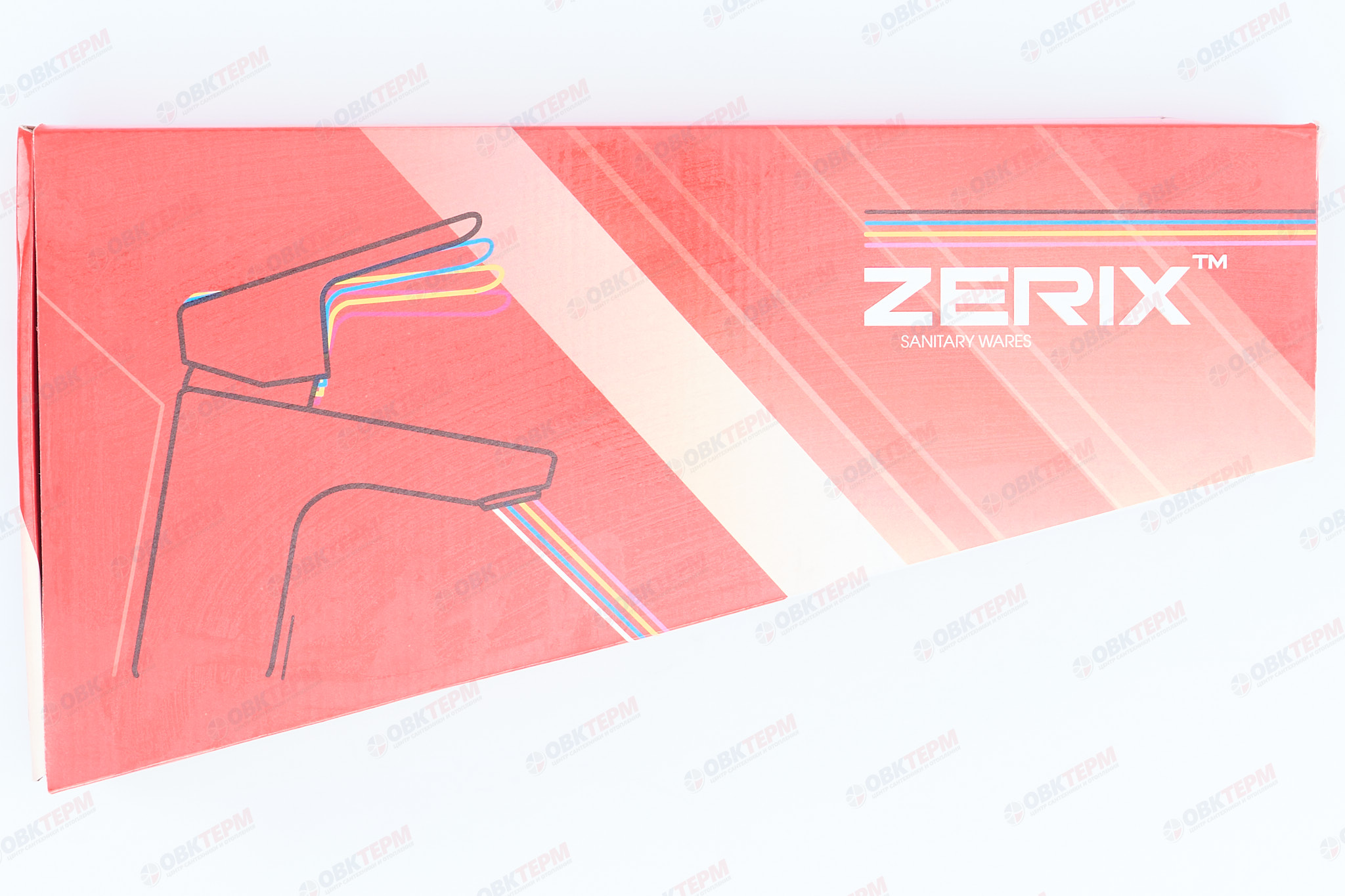 Смеситель д/кухни REFLECTOR ZERIX SOP7 045 Ø40 RED ГАЙКА (10 шт/ящ) - миниатюра №6