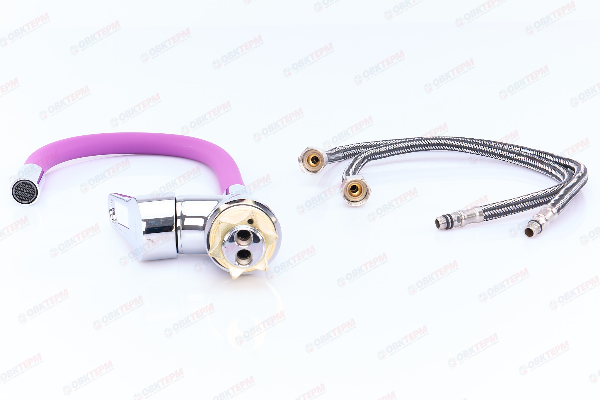 Смеситель д/кухни REFLECTOR ZERIX SOP7 045 Ø40 PURPLE ГАЙКА (10 шт/ящ) - миниатюра №4