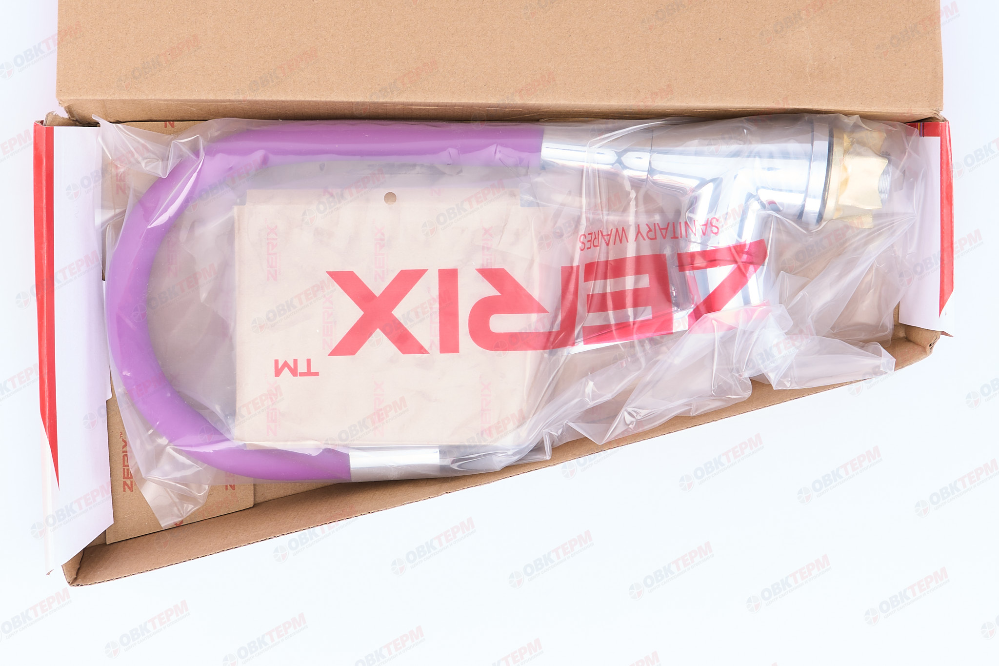 Смеситель д/кухни REFLECTOR ZERIX SOP7 045 Ø40 PURPLE ГАЙКА (10 шт/ящ) - миниатюра №5