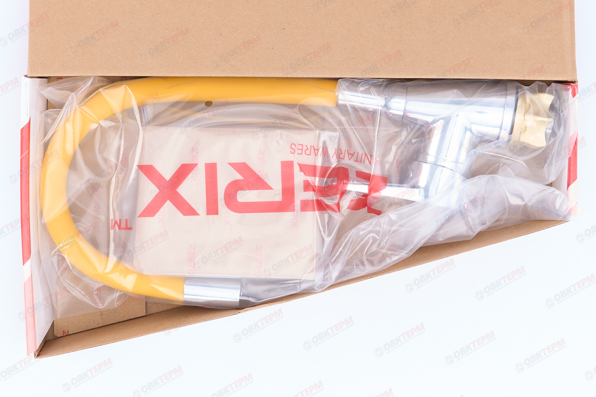 Смеситель д/кухни REFLECTOR ZERIX SOP7 045 Ø40 YELLOW ГАЙКА (10 шт/ящ) - миниатюра №4