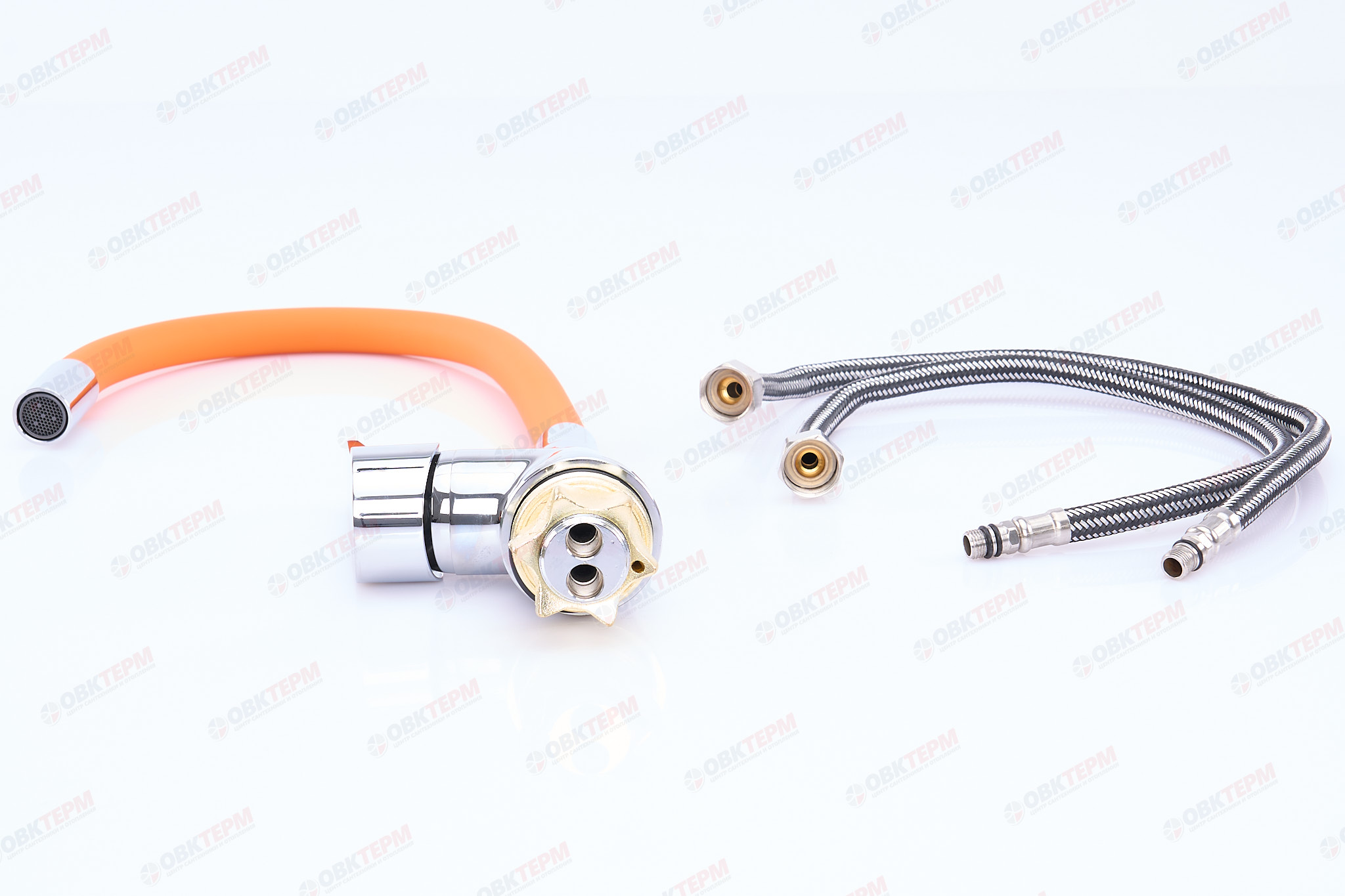 Смеситель д/кухни REFLECTOR ZERIX SOP7 146 ORANGE Ø40 ГАЙКА (10 шт/ящ) - миниатюра №5