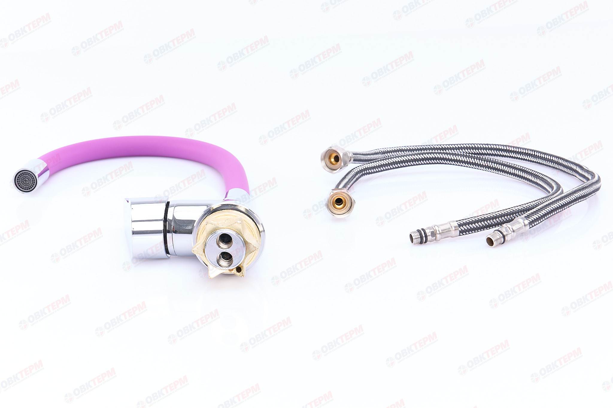 Смеситель д/кухни REFLECTOR ZERIX SOP7 146 PURPLE Ø40 ГАЙКА (10 шт/ящ) - миниатюра №4