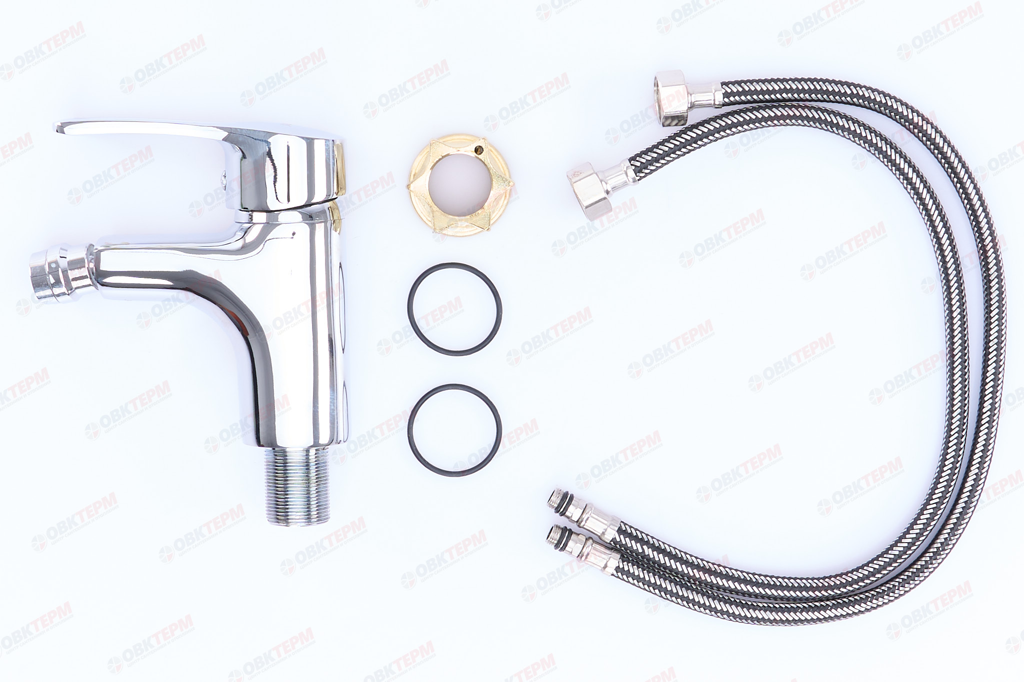 Смеситель д/биде ZERIX STD 181 /картридж 40мм /гайка (10 шт/ящ) - Изображение №4