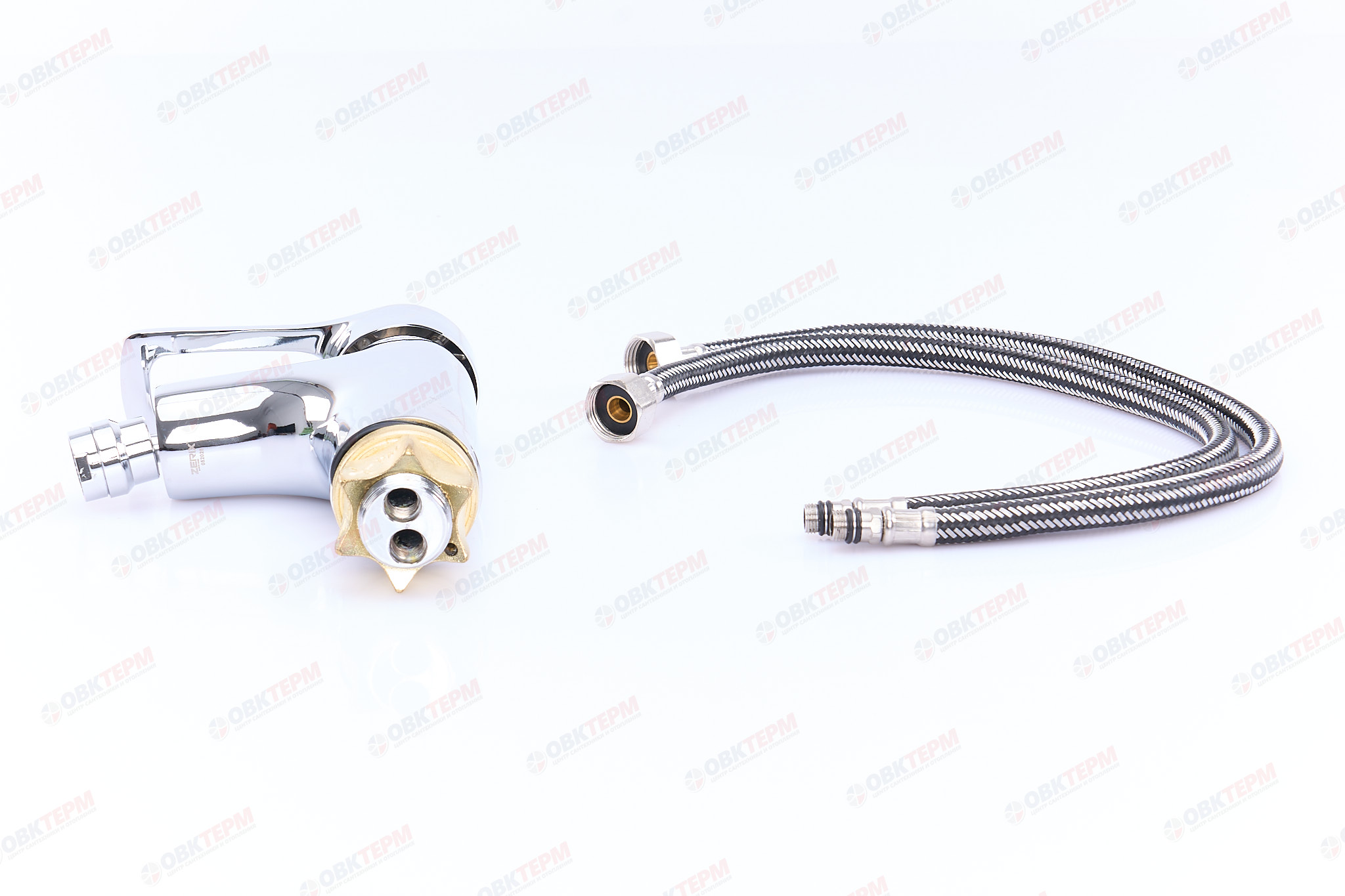 Смеситель д/биде ZERIX STD 181 /картридж 40мм /гайка (10 шт/ящ) - Изображение №5