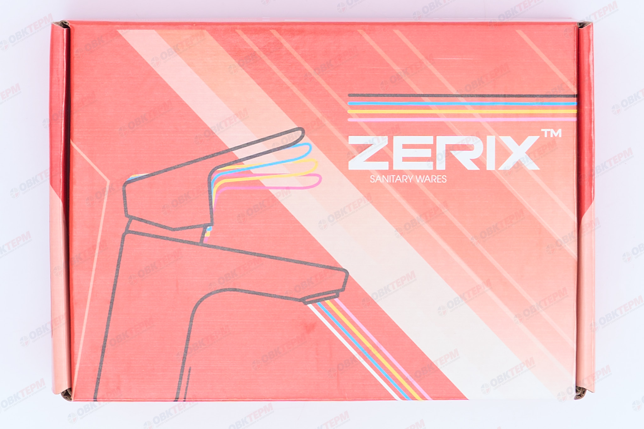 Смеситель д/биде ZERIX STD 181 /картридж 40мм /гайка (10 шт/ящ) - миниатюра №7