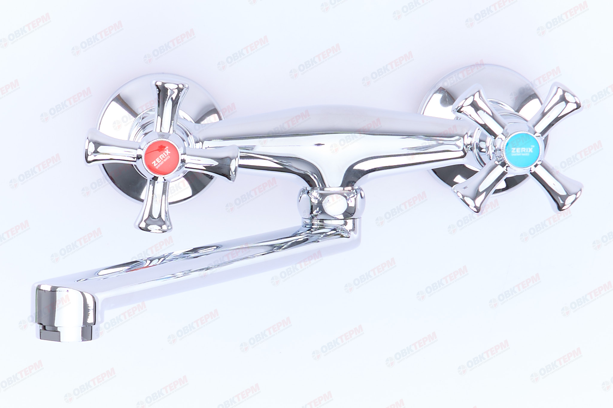 Смеситель д/кухни со стены буксовый ZERIX TMK  827  (10 шт/ящ) - изображение №1