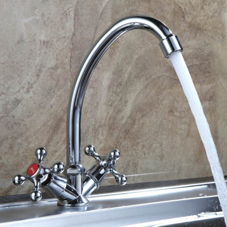 Смеситель д/кухни буксовый ZERIX TZA 605 ГАЙКА  (20 шт/уп) - изображение №1