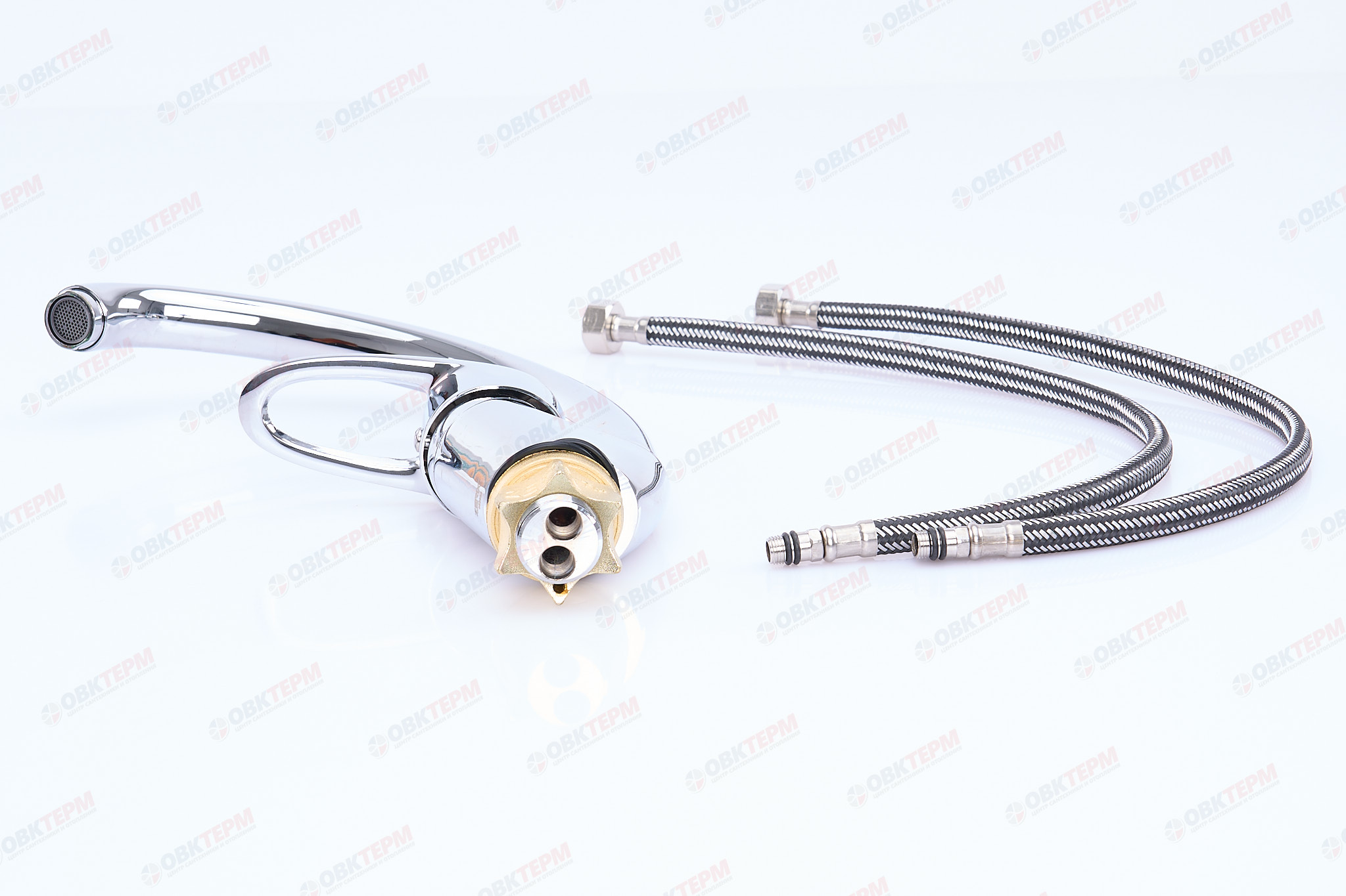 Смеситель д/кухни ZERIX YUB 180 Ø40 ГАЙКА  (10 шт/ящ) - миниатюра №4