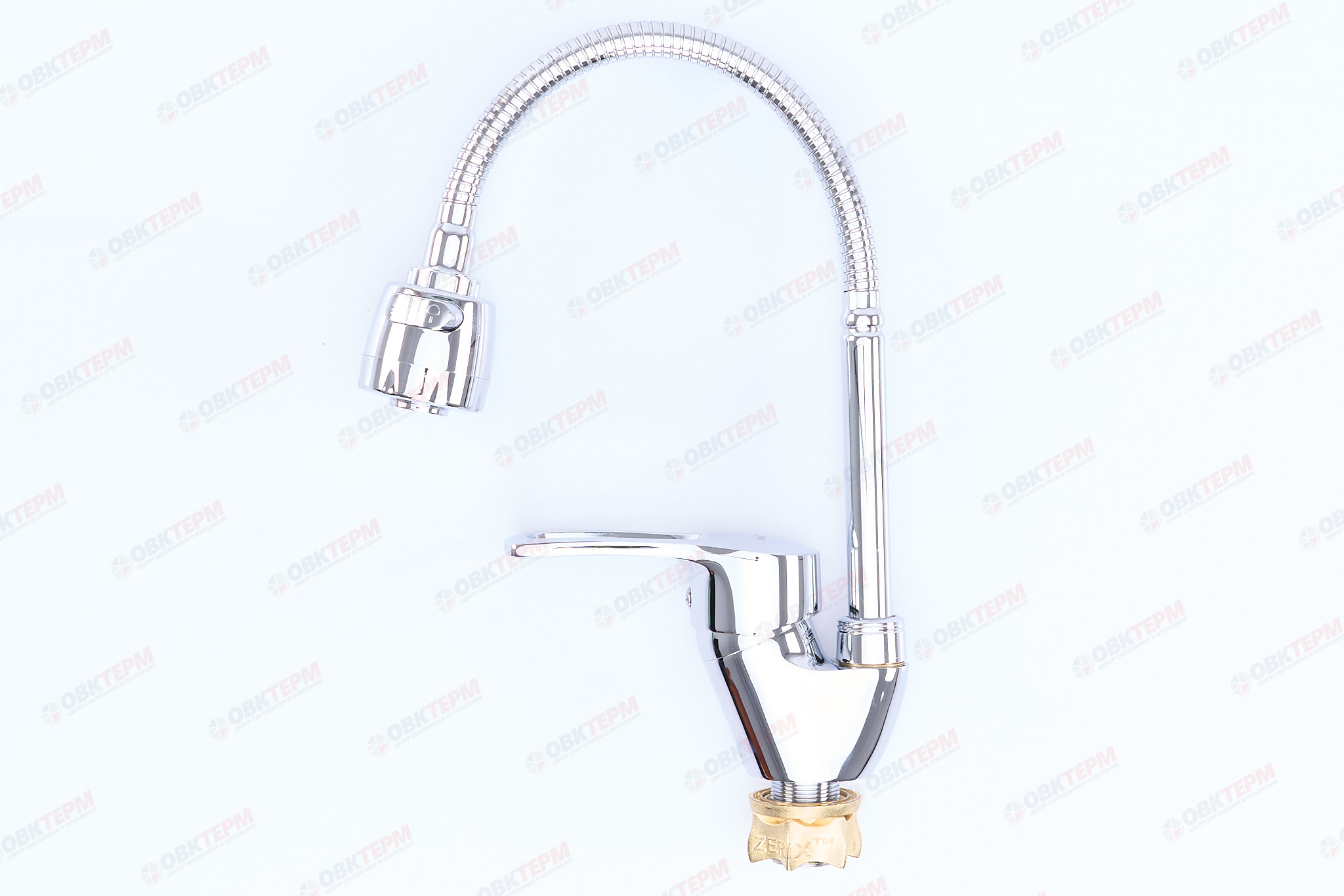 Смеситель д/кухни REFLECTOR ZERIX YUB 181 Ø40 ГАЙКА   (10 шт/ящ) - миниатюра №3