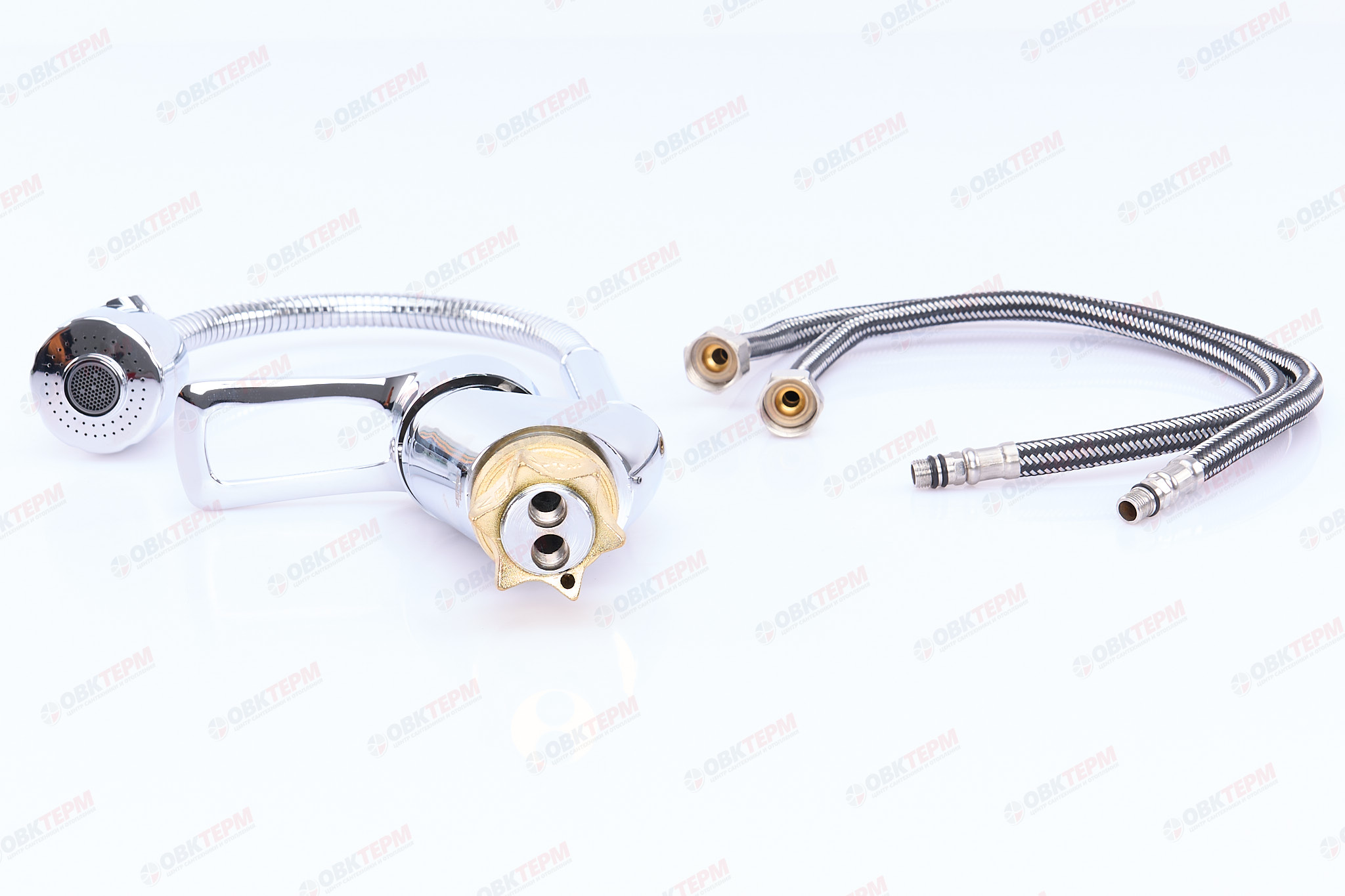 Смеситель д/кухни REFLECTOR ZERIX YUB 181 Ø40 ГАЙКА   (10 шт/ящ) - миниатюра №5