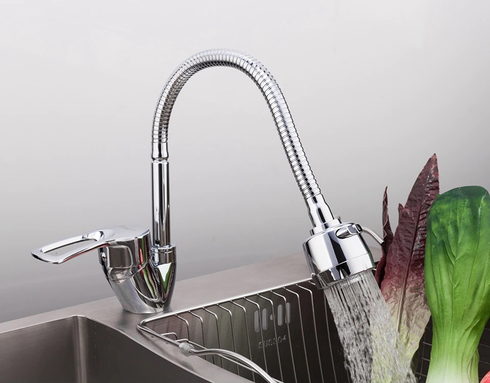 Смеситель д/кухни REFLECTOR ZERIX YUB 181 Ø40 ГАЙКА   (10 шт/ящ) - миниатюра №2