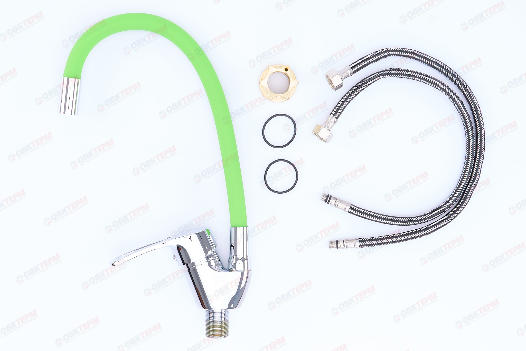 Смеситель д/кухни REFLECTOR ZERIX YUB 181 Ø40 GREEN  (10 шт/ящ) - миниатюра №3