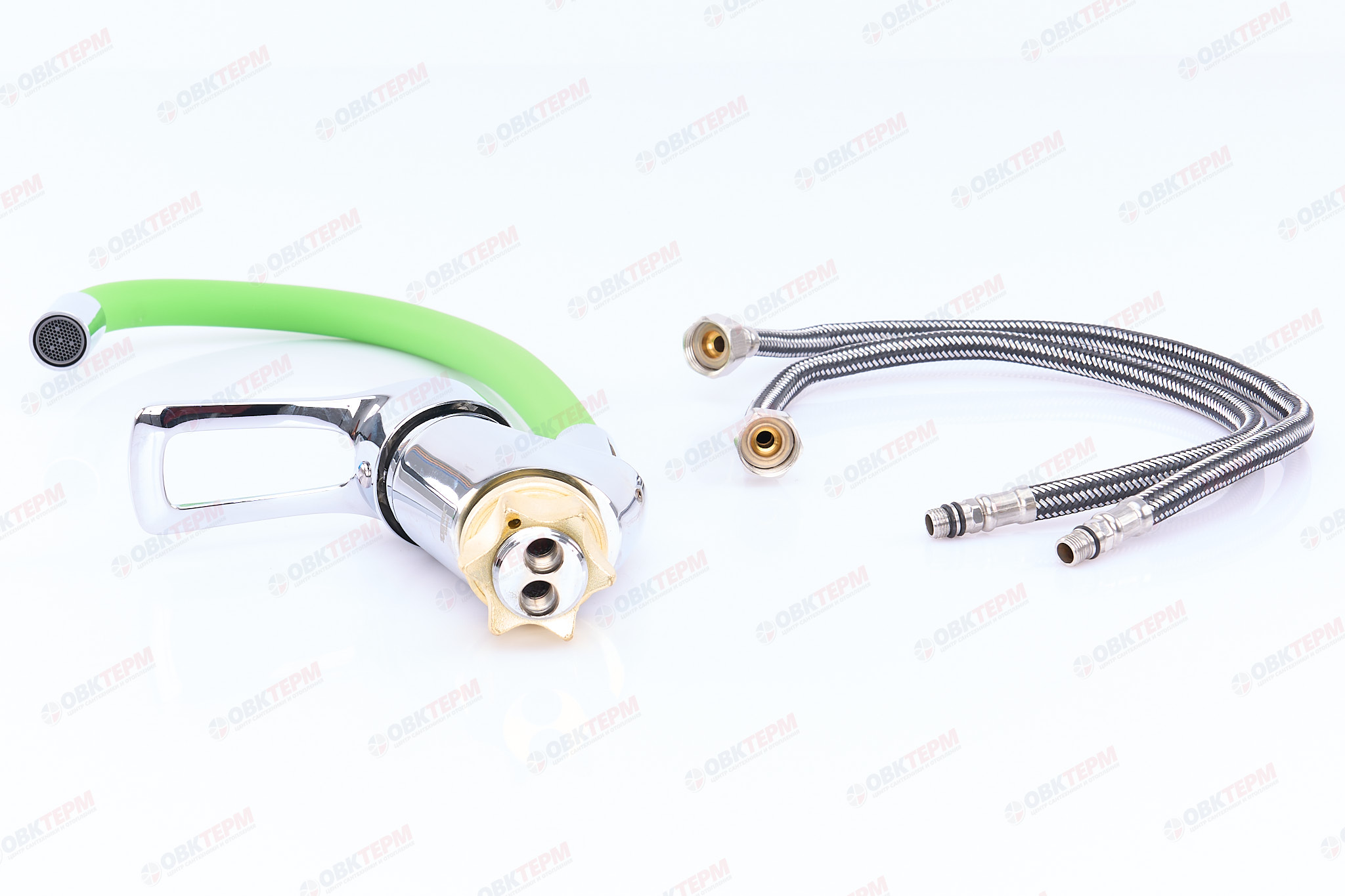 Смеситель д/кухни REFLECTOR ZERIX YUB 181 Ø40 GREEN  (10 шт/ящ) - миниатюра №4