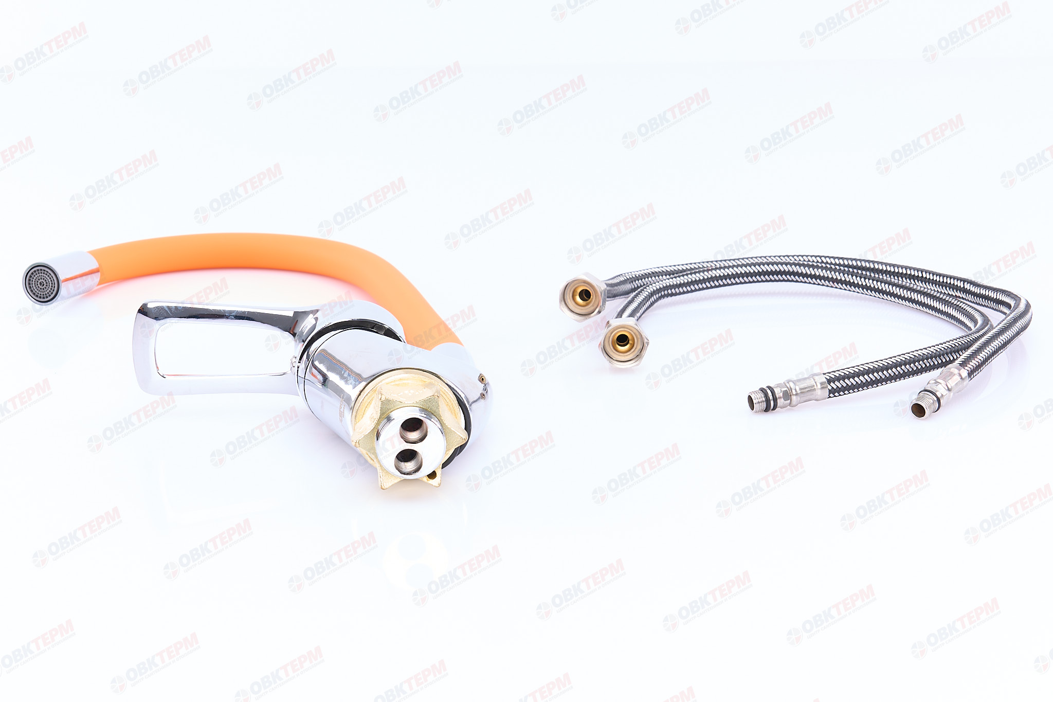 Смеситель д/кухни REFLECTOR ZERIX YUB 181 Ø40 ORANGE  (10 шт/ящ) - миниатюра №4