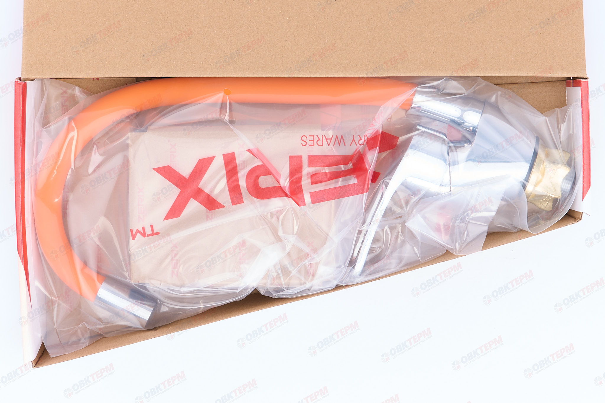 Смеситель д/кухни REFLECTOR ZERIX YUB 181 Ø40 ORANGE  (10 шт/ящ) - миниатюра №5