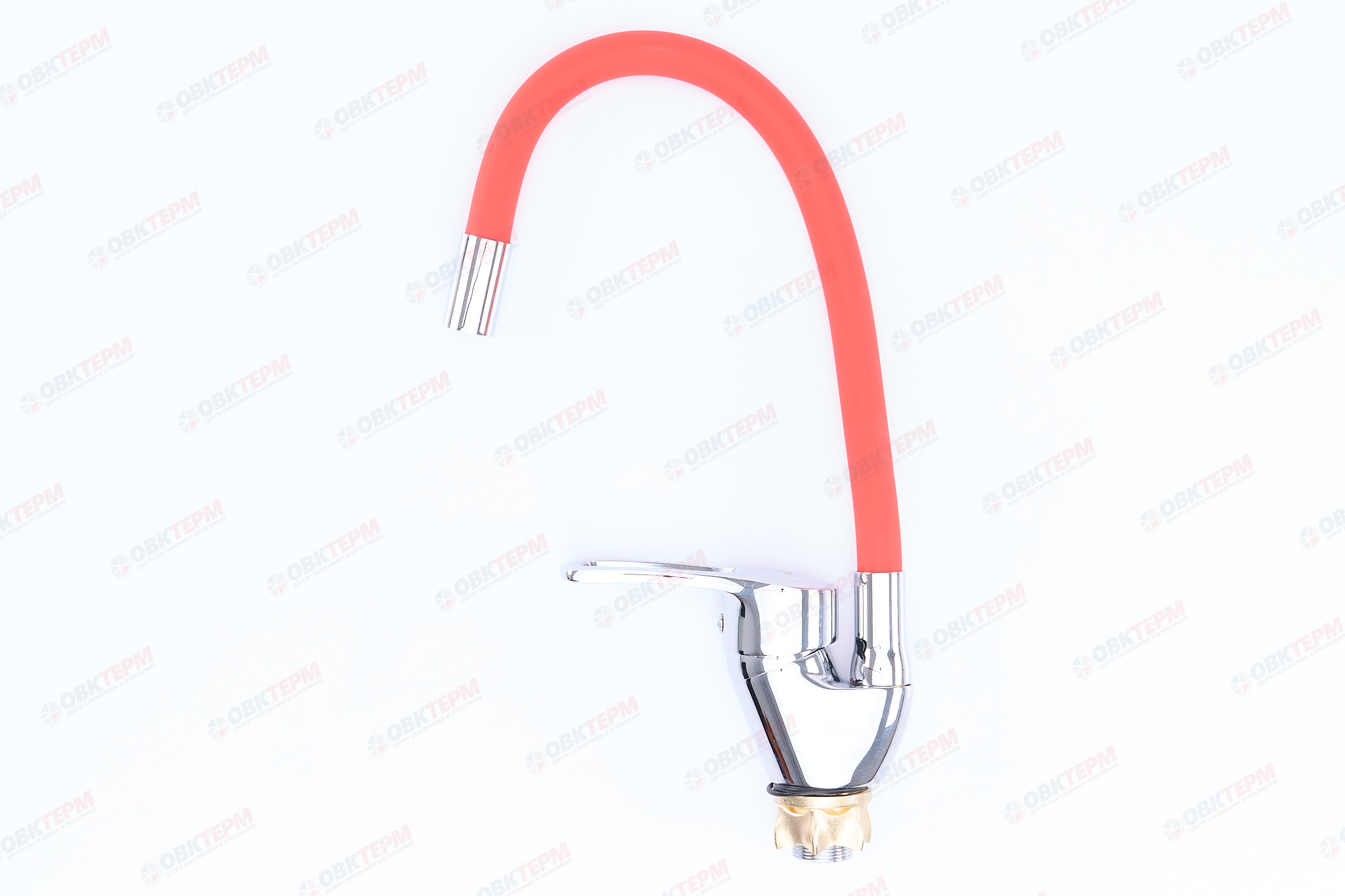 Смеситель д/кухни REFLECTOR ZERIX YUB 181 Ø40 RED  (10 шт/ящ) - Изображение №2