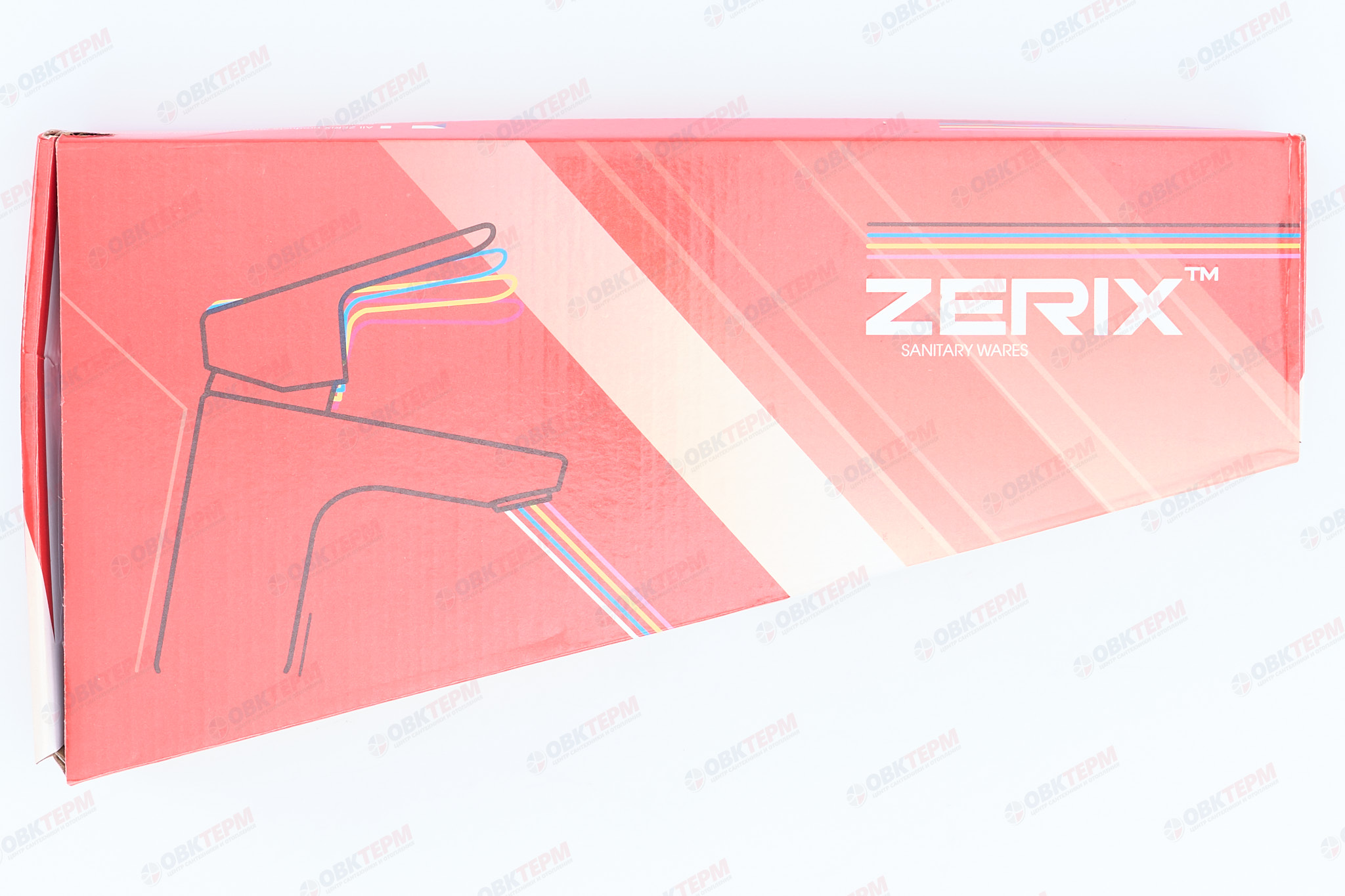 Смеситель д/кухни REFLECTOR ZERIX YUB 181 Ø40 RED  (10 шт/ящ) - миниатюра №6