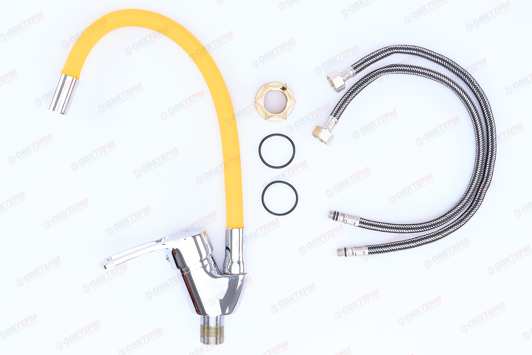 Смеситель д/кухни REFLECTOR ZERIX YUB 181 Ø40 YELLOW  (10 шт/ящ) - миниатюра №3