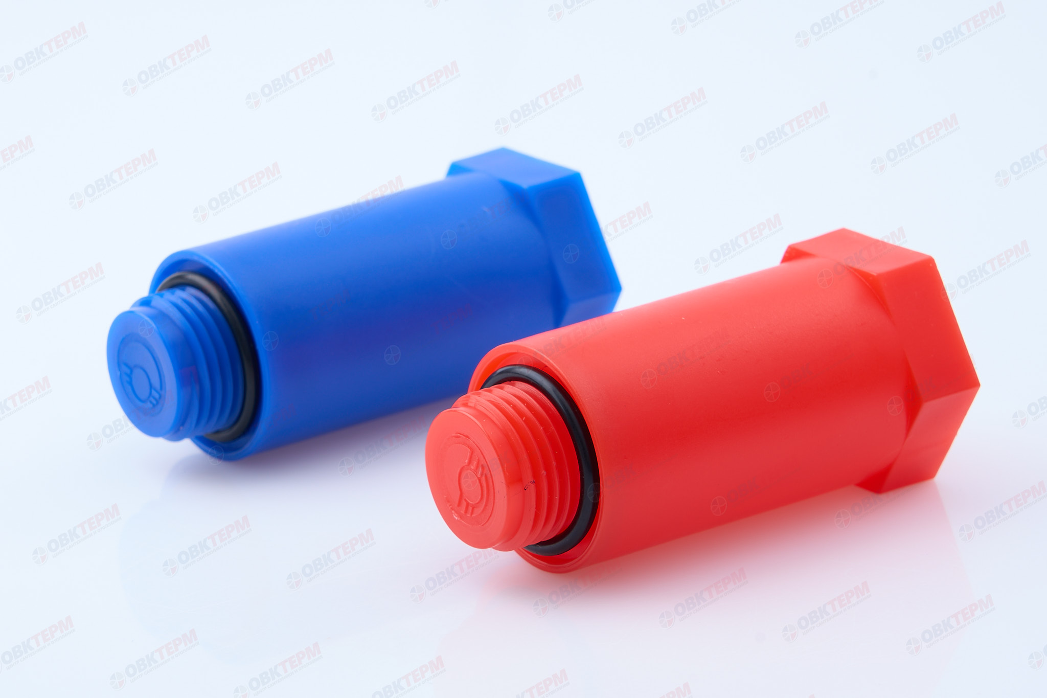 Набор цветных удлиненных заглушек 1/2"  (VALFEX)  компл2 (100/1) - Изображение №1